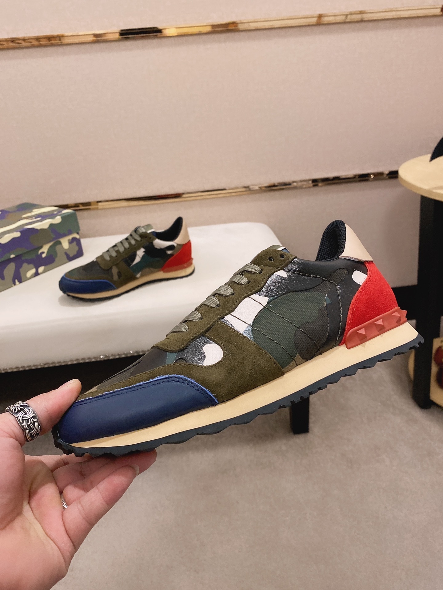 valentino camouflage sneakers 38-44 - Image 8