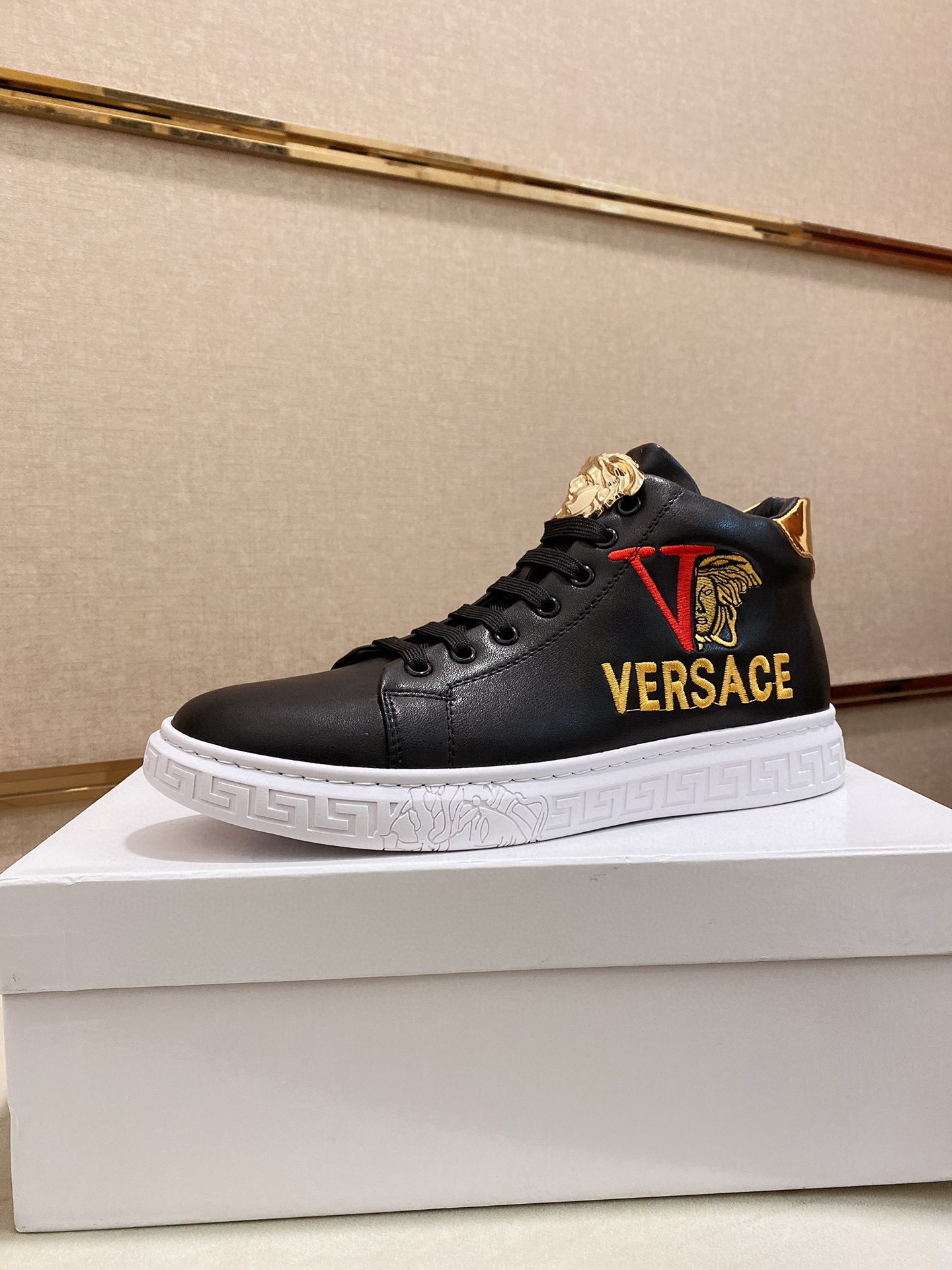 versace high-top sneakers, size 38-44