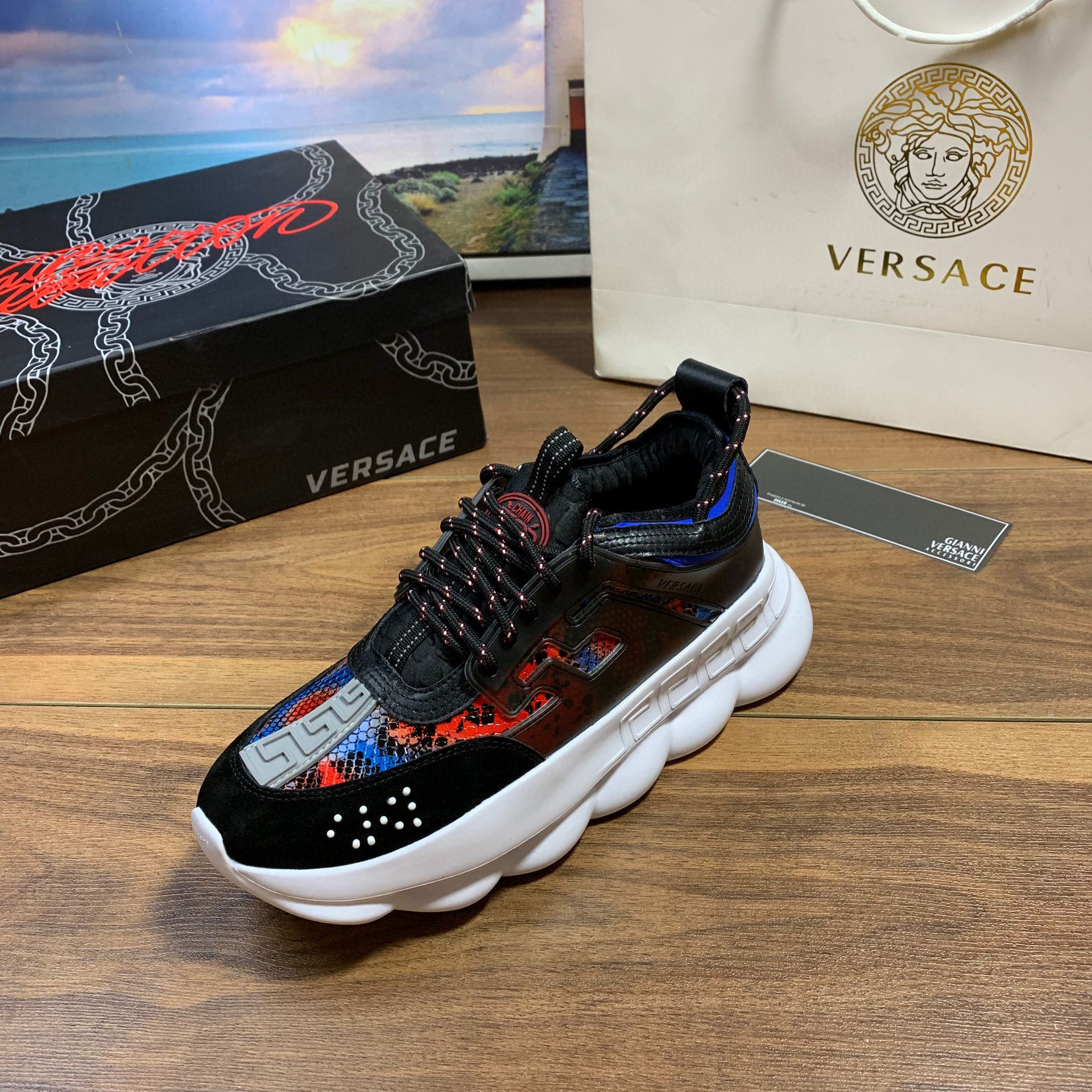 versace unisex dad sneakers 35-44 - Image 9