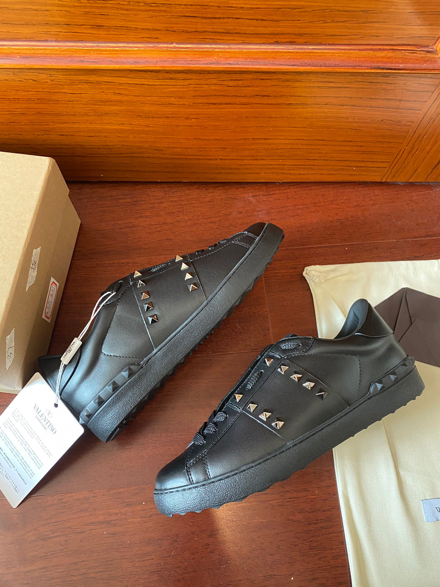 valentino rockstud untitled sneakers - size 11 - Image 9