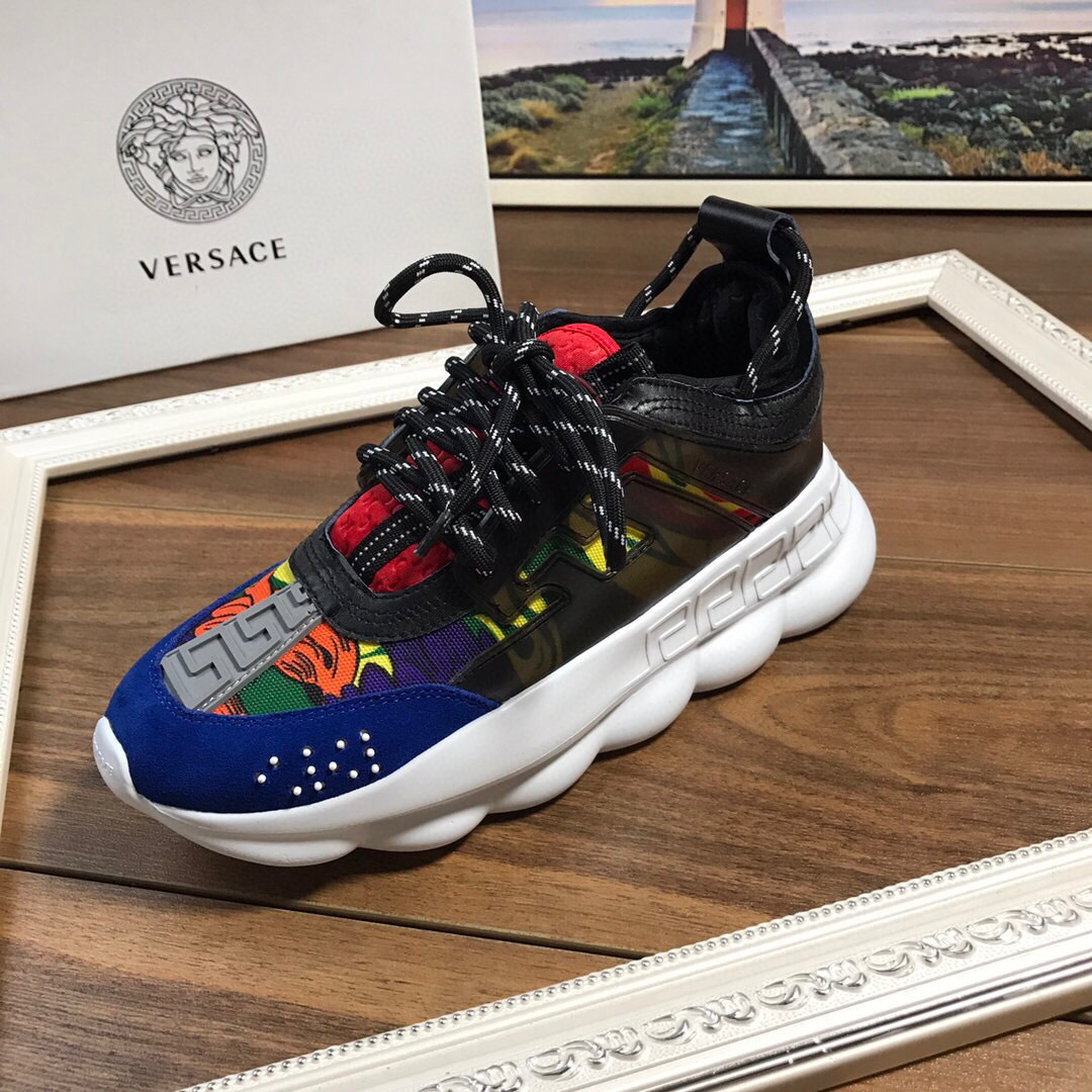 versace unisex dad sneakers 35-44 - colorful design - Image 9