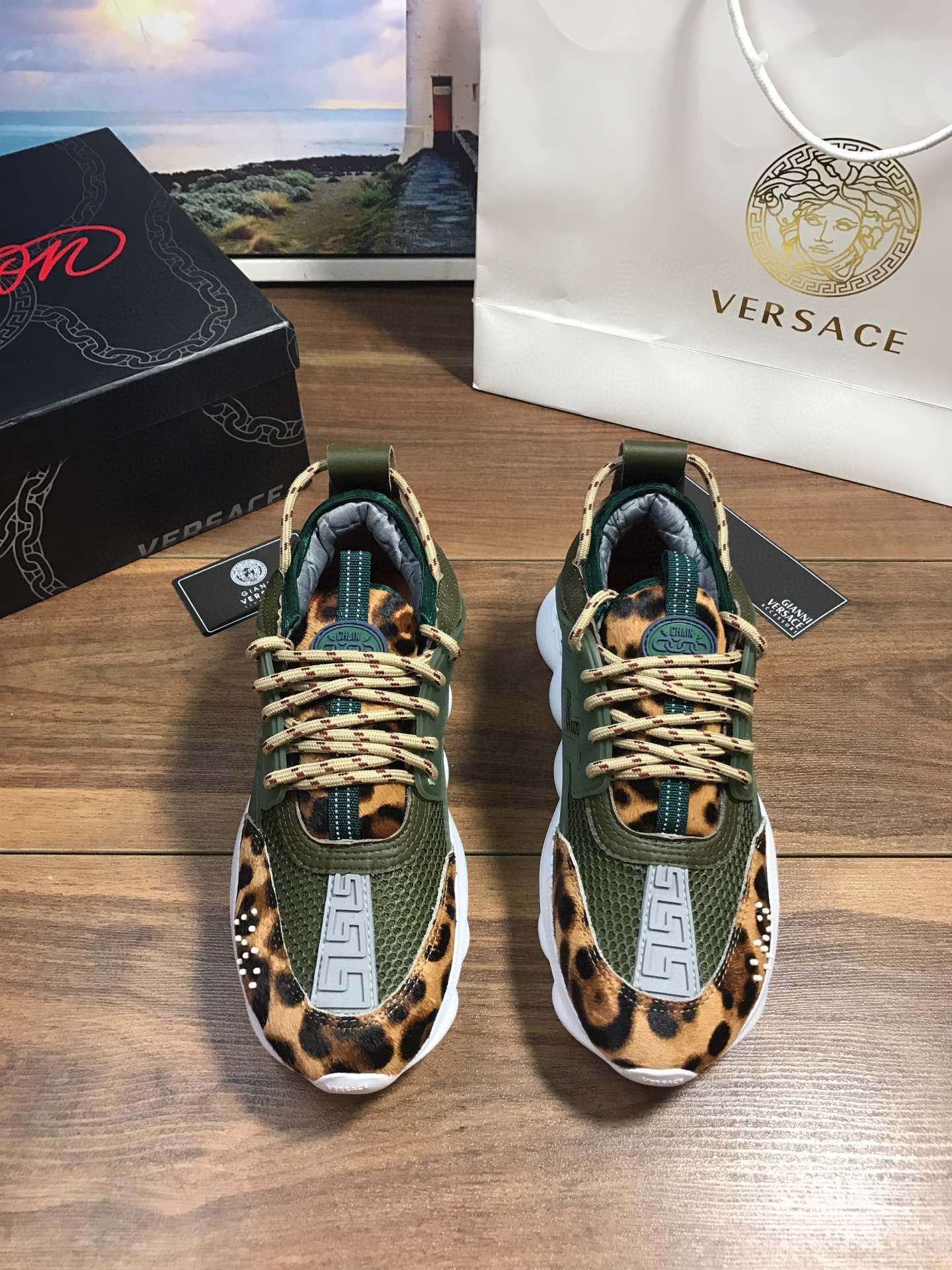 versace couple dad sneakers 35-44 - Image 9