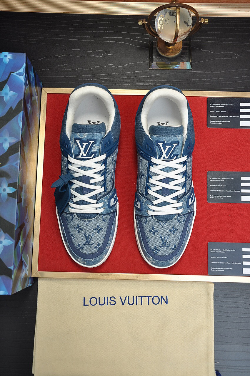 louis vuitton high-end casual sneakers 39-44 - Image 9