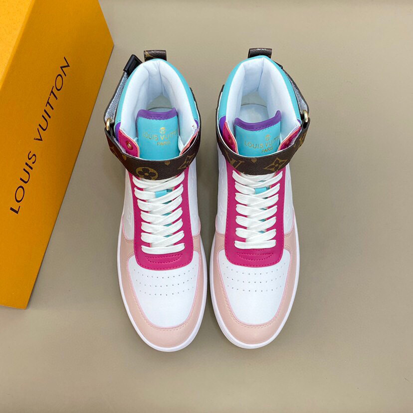 louis vuitton unisex high-top sneakers, sizes 35-44 - Image 9