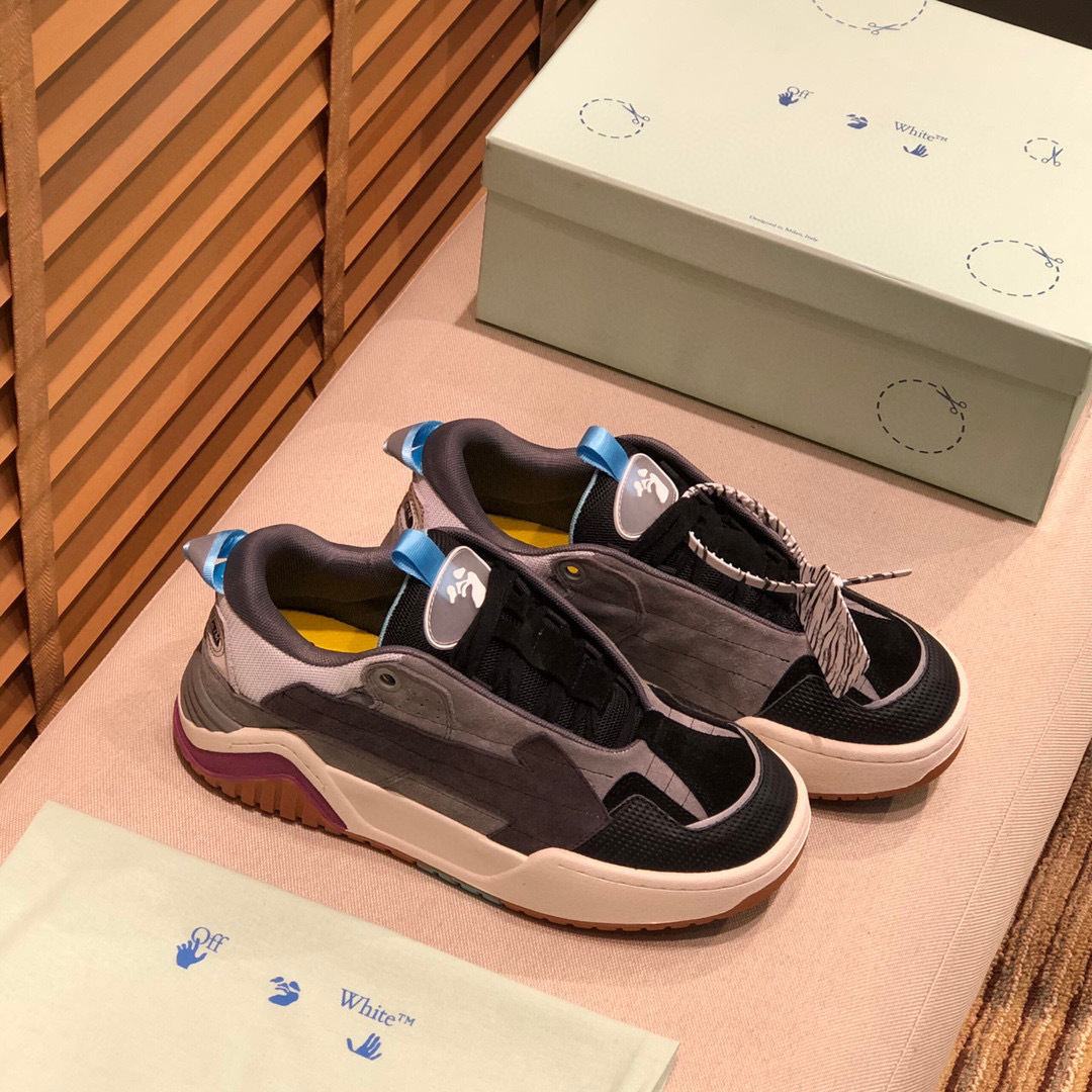 off-white casual sneakers for couples 35-44 - Image 9