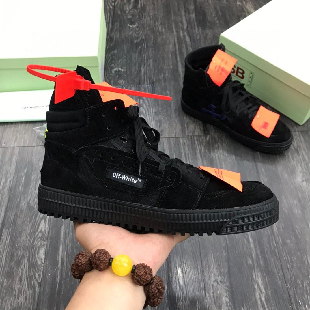 off-white high-top sneakers for couples, sizes 35-44 - Image 9