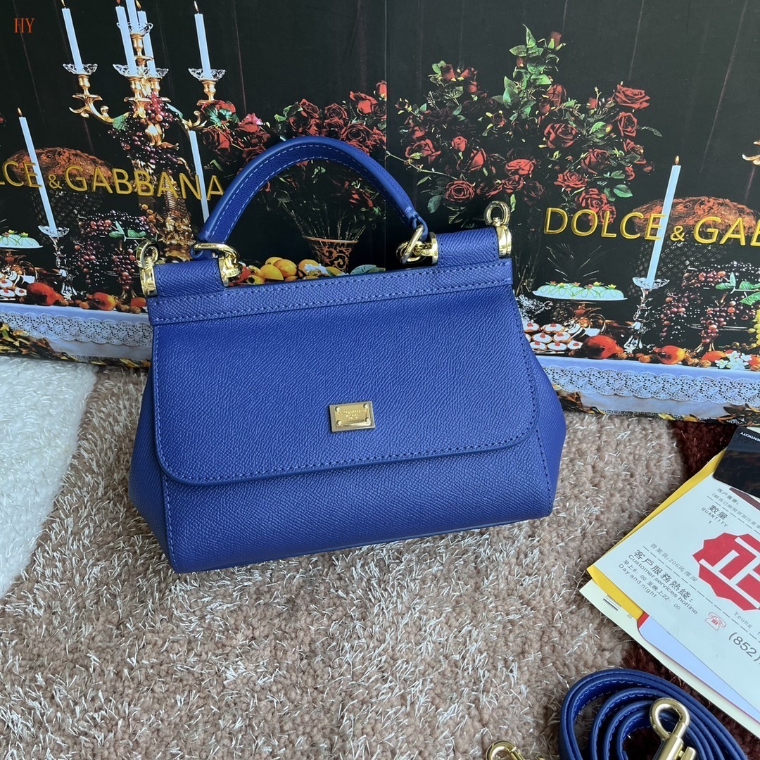 dolce & gabbana blue handbag 20*17*7 cm - 532003