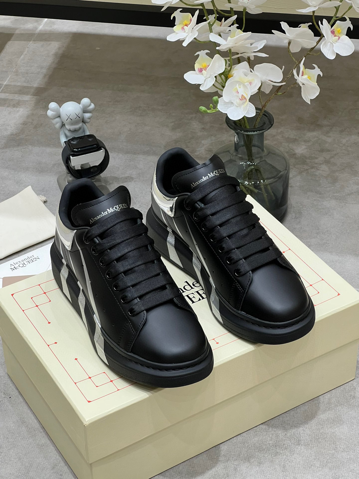 alexander mcqueen black sneakers 35-44 - Image 9