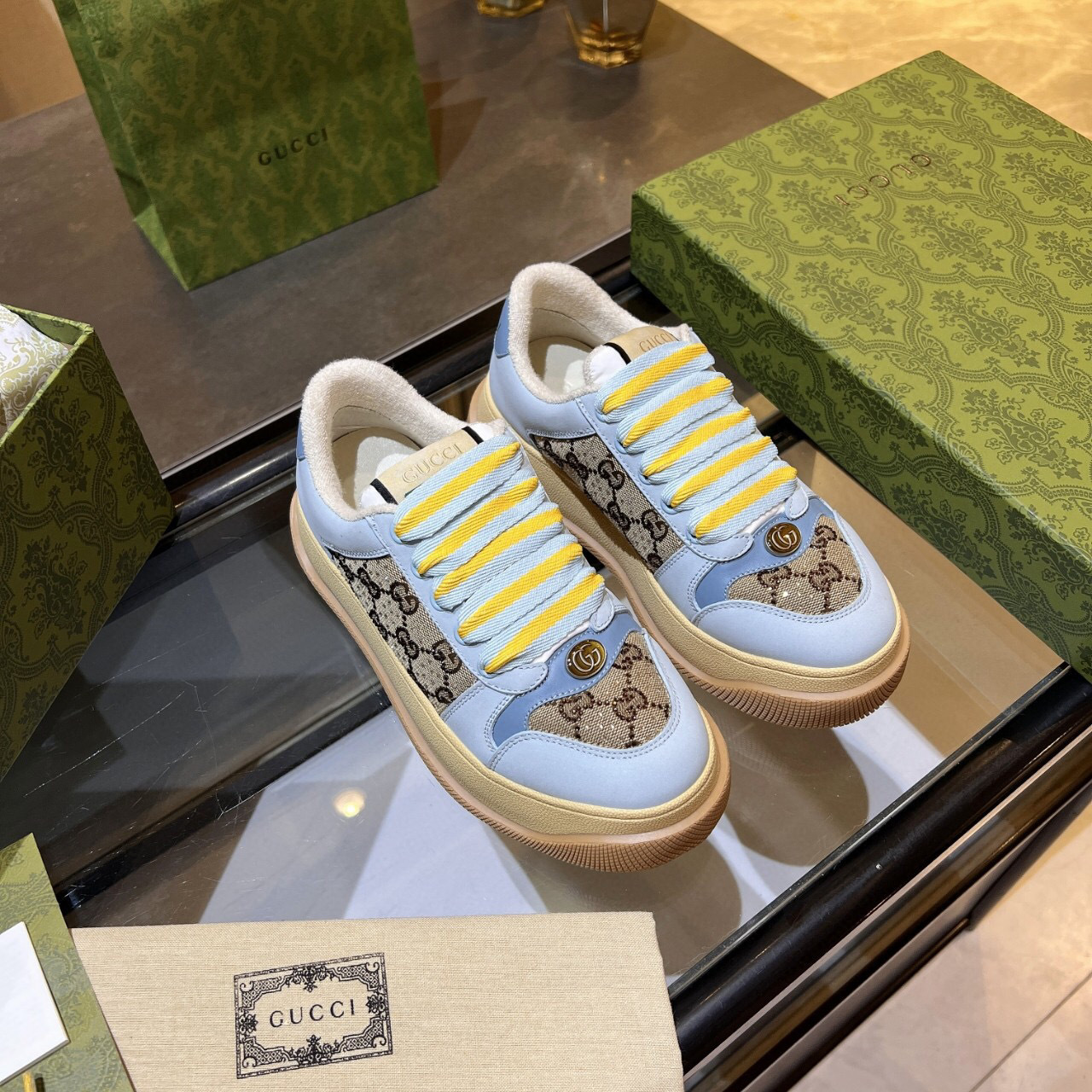 gucci g couples sneakers 35-44 8068300 - Image 8