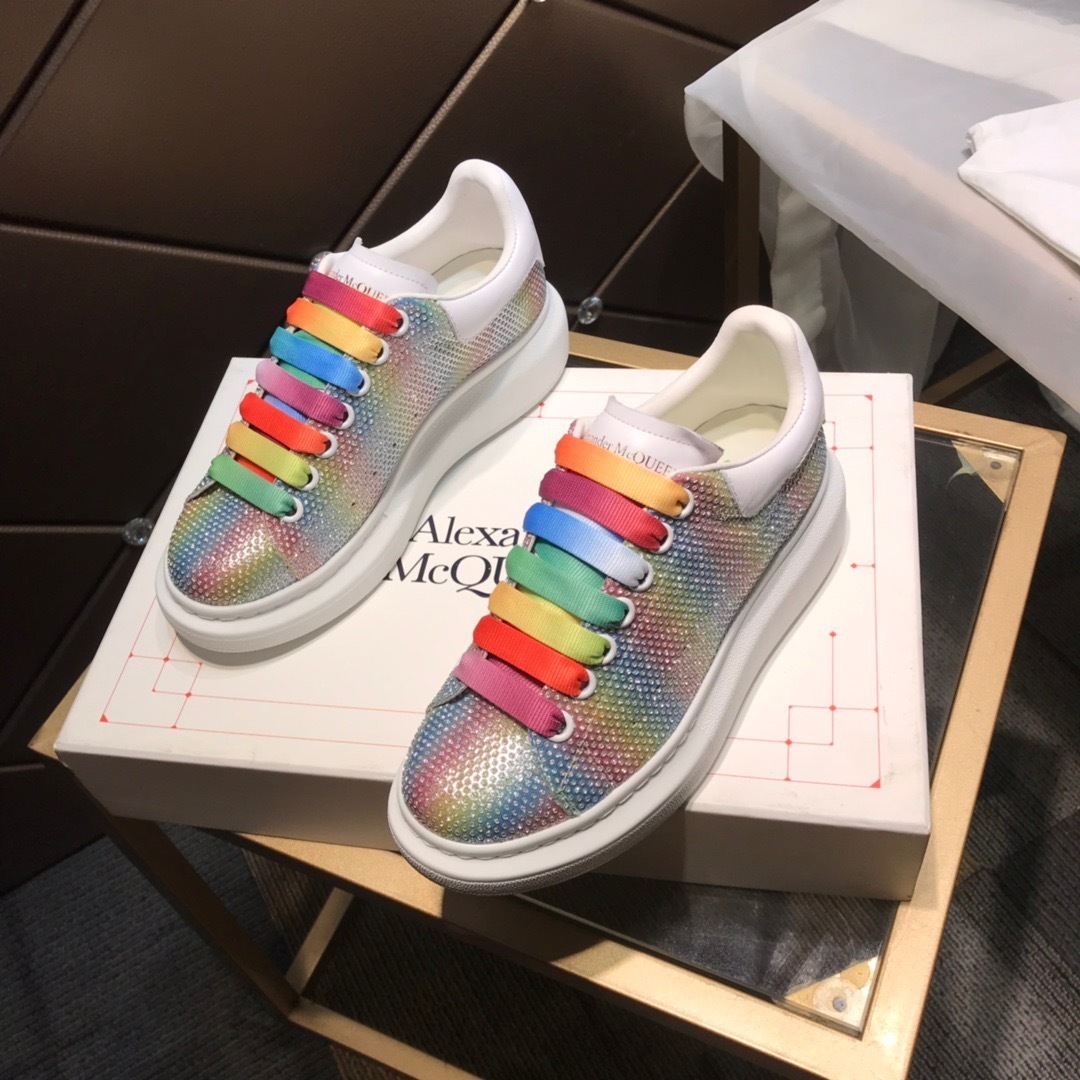 alexander mcqueen rainbow lace sneakers 35-44 - Image 9