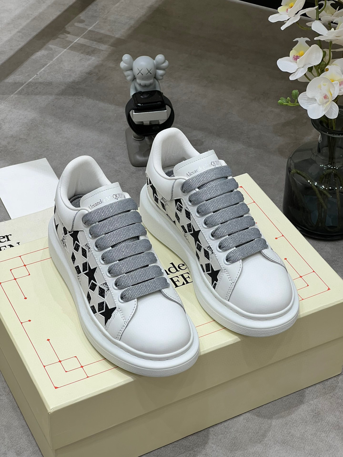 alexander mcqueen star-print sneakers, size 35-44 - Image 9