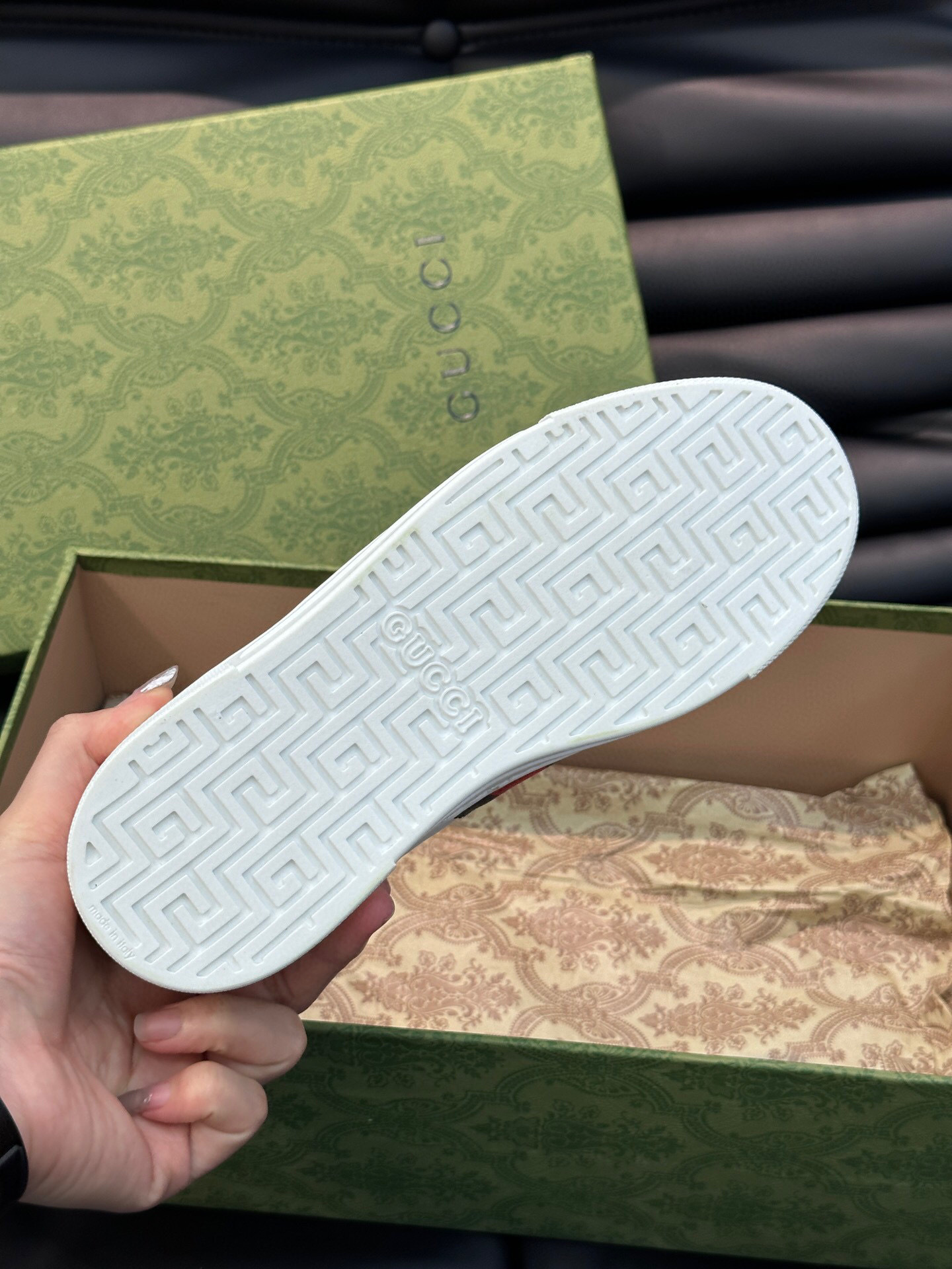 gucci ace sneakers for couples - sizes 35-44 - Image 9