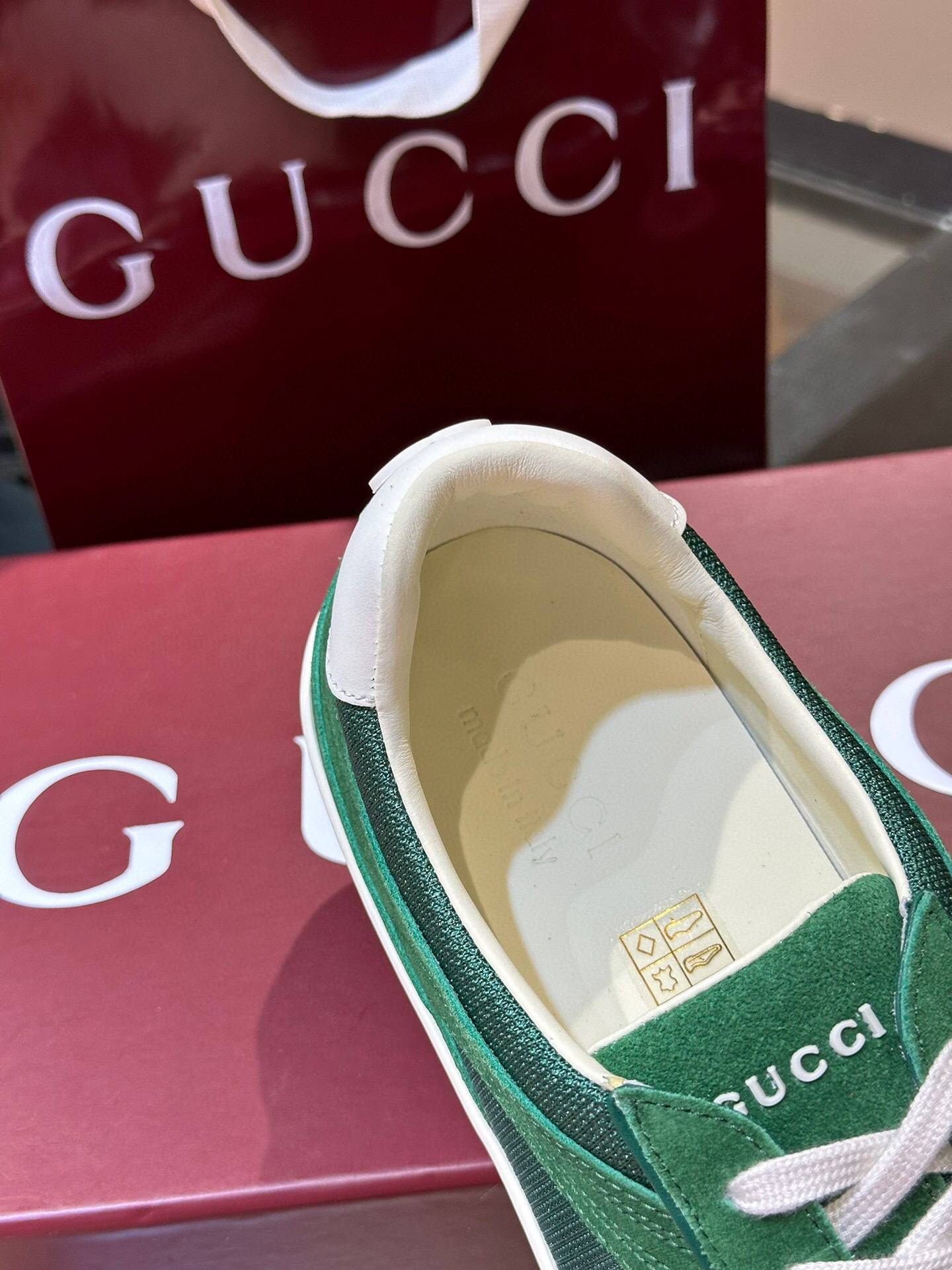 gucci green casual sneakers size 38-44 - Image 9
