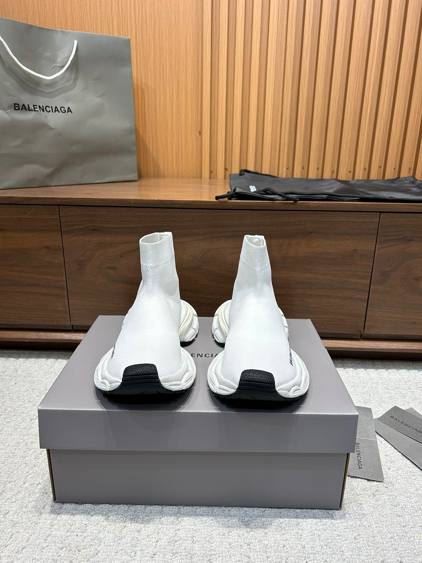 balenciaga couples' sneakers, size 35-44, white - Image 9