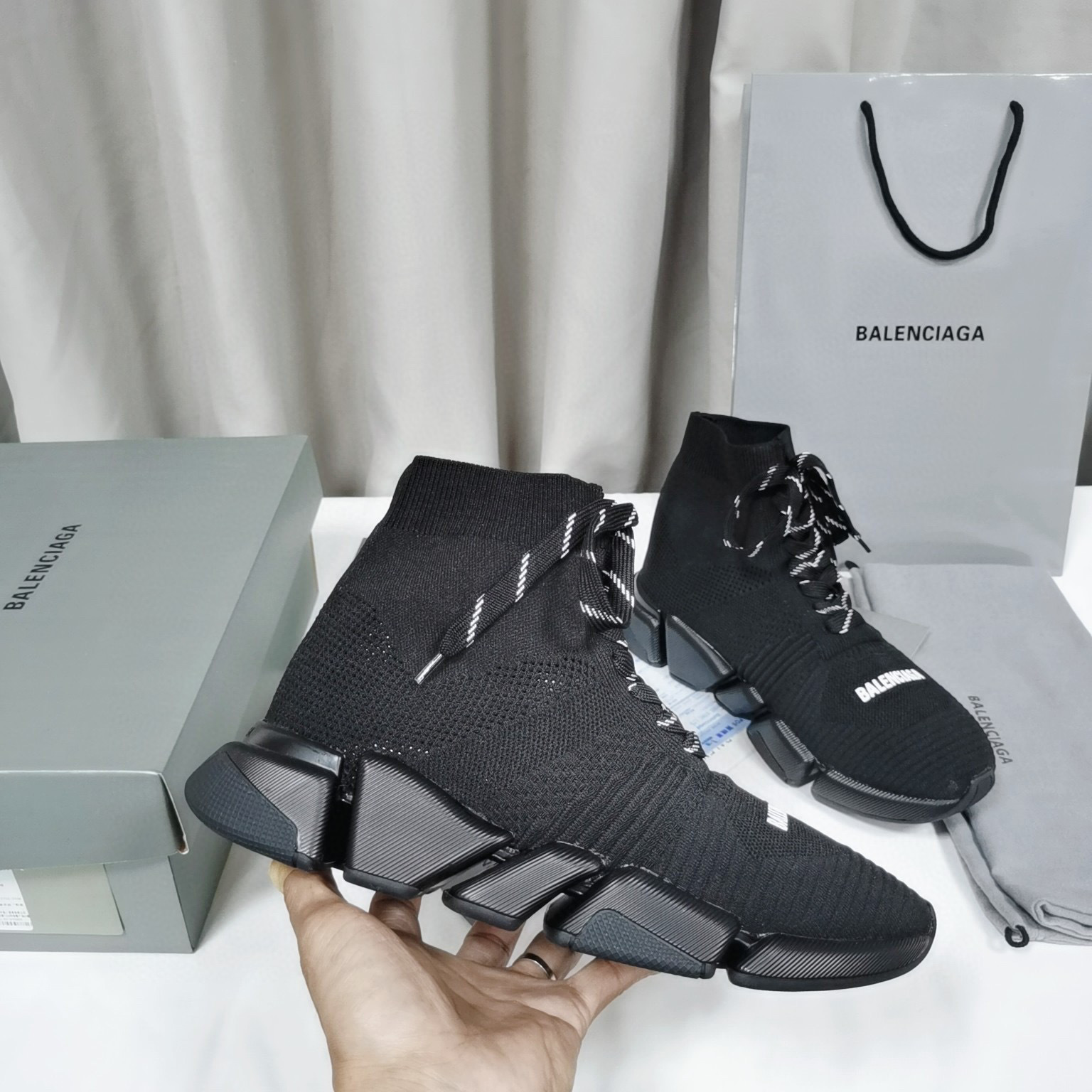 balenciaga sock sneakers 35-44 - black - Image 9