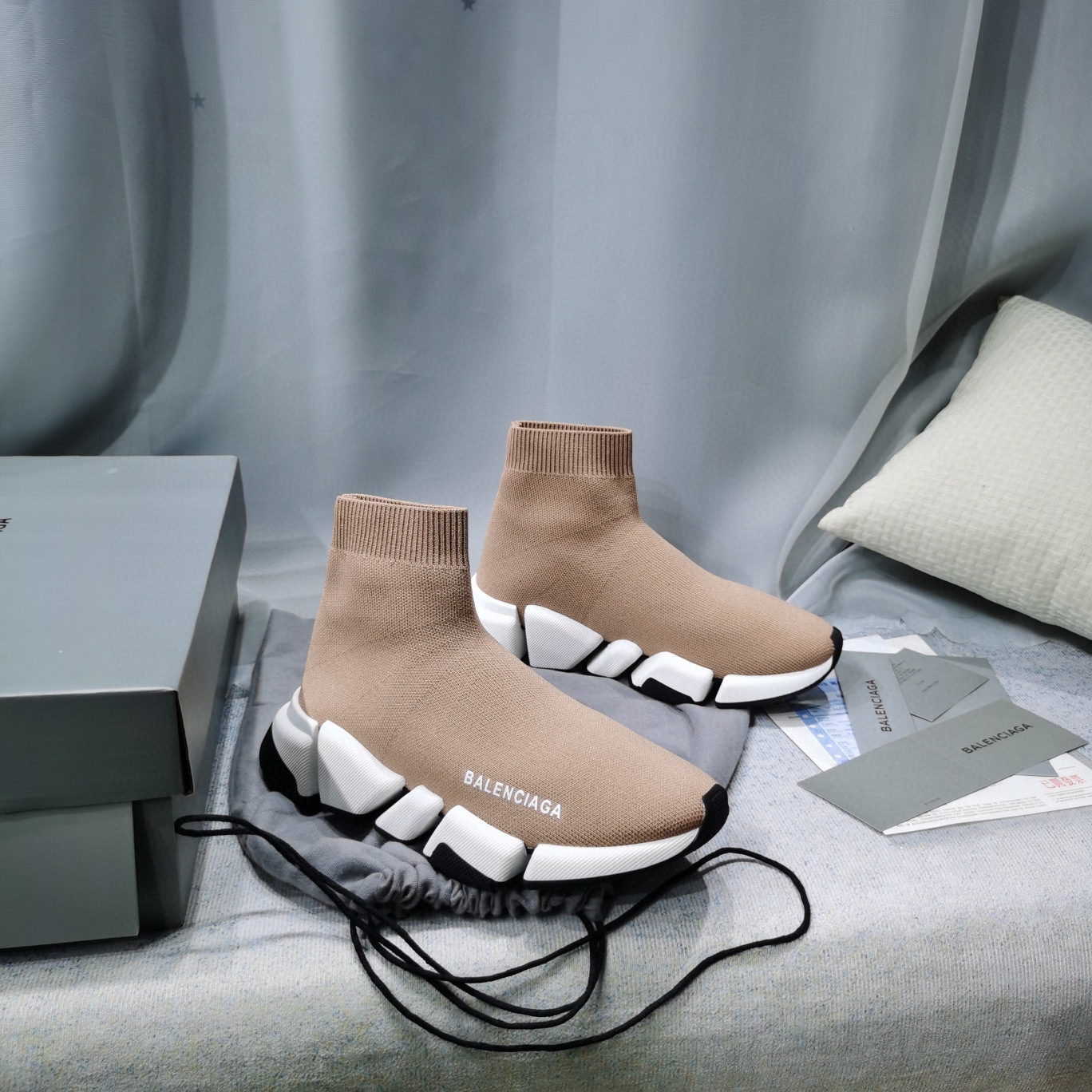 balenciaga couples sock sneakers 35-44 - Image 9