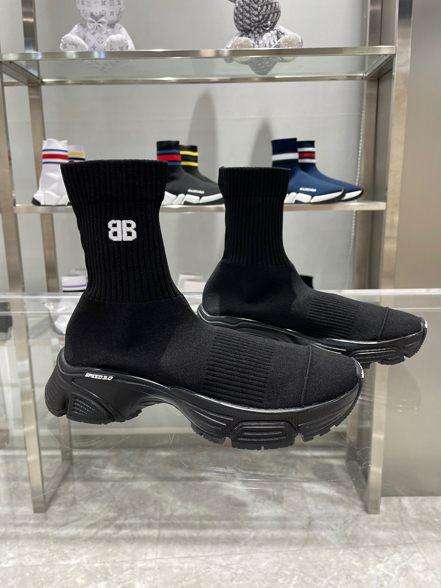 balenciaga black sock sneakers size 35-44 - Image 9