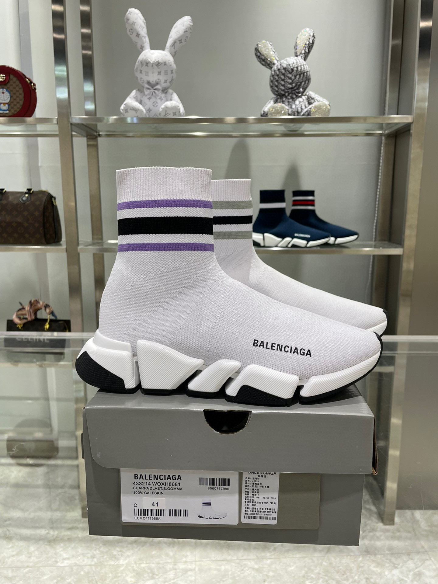balenciaga couples sock sneakers 35-44 - Image 9