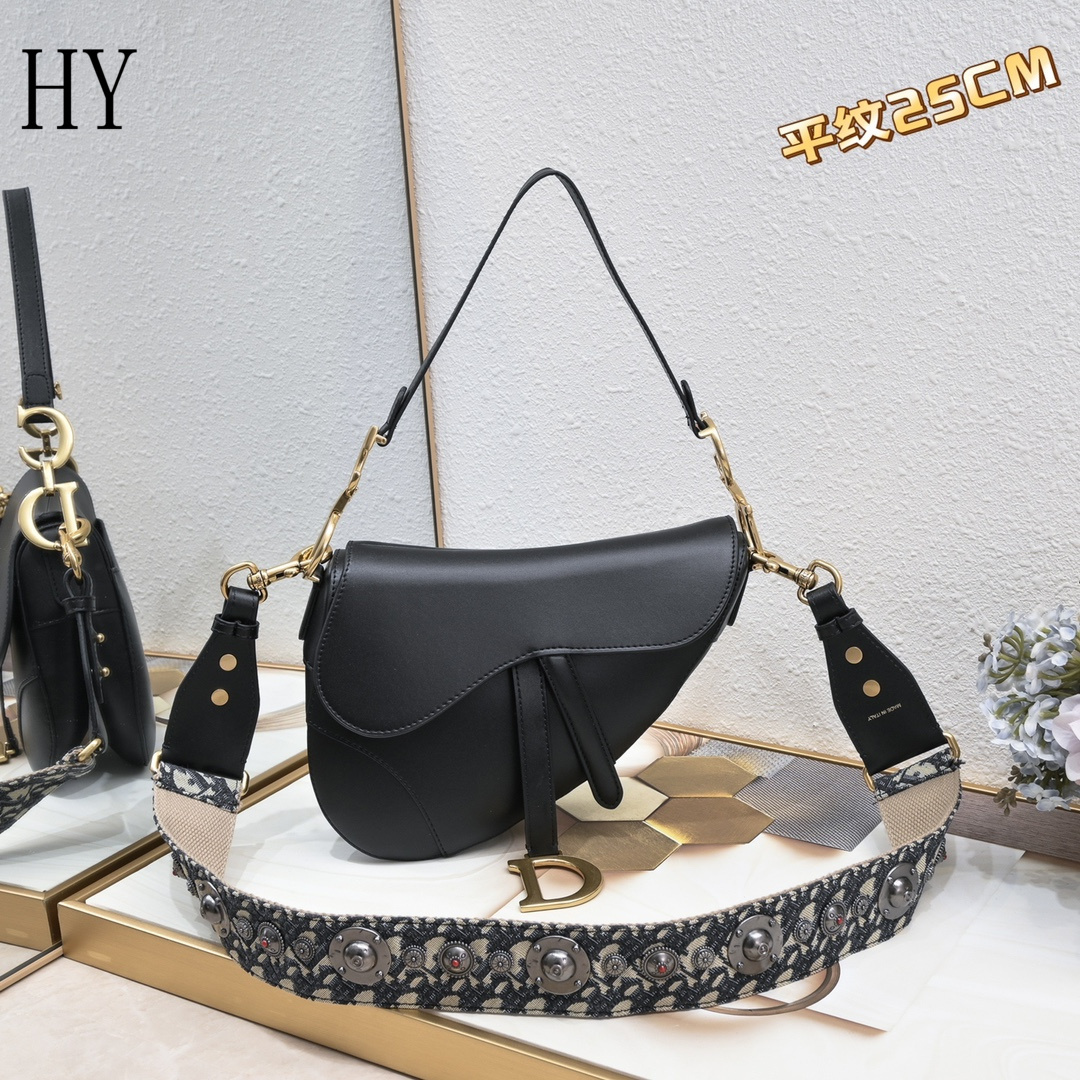dior saddle bag - 25.5 x 20 x 6.5 cm