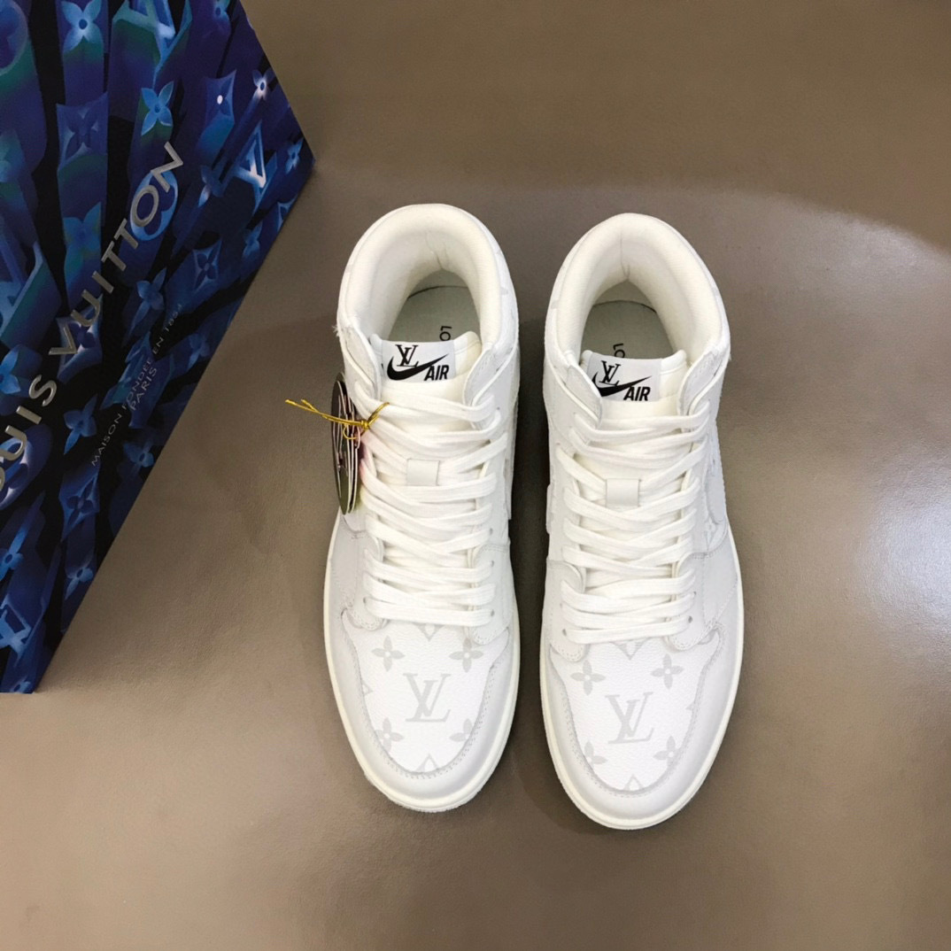 louis vuitton x air jordan 1 high sneakers - size 38-44 - Image 9