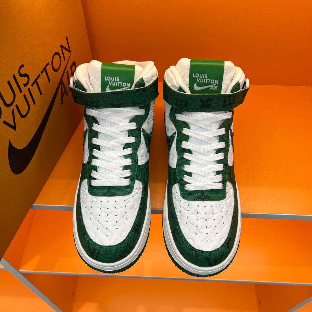 louis vuitton x nike air force 1 sneakers - size 38-44 - Image 9