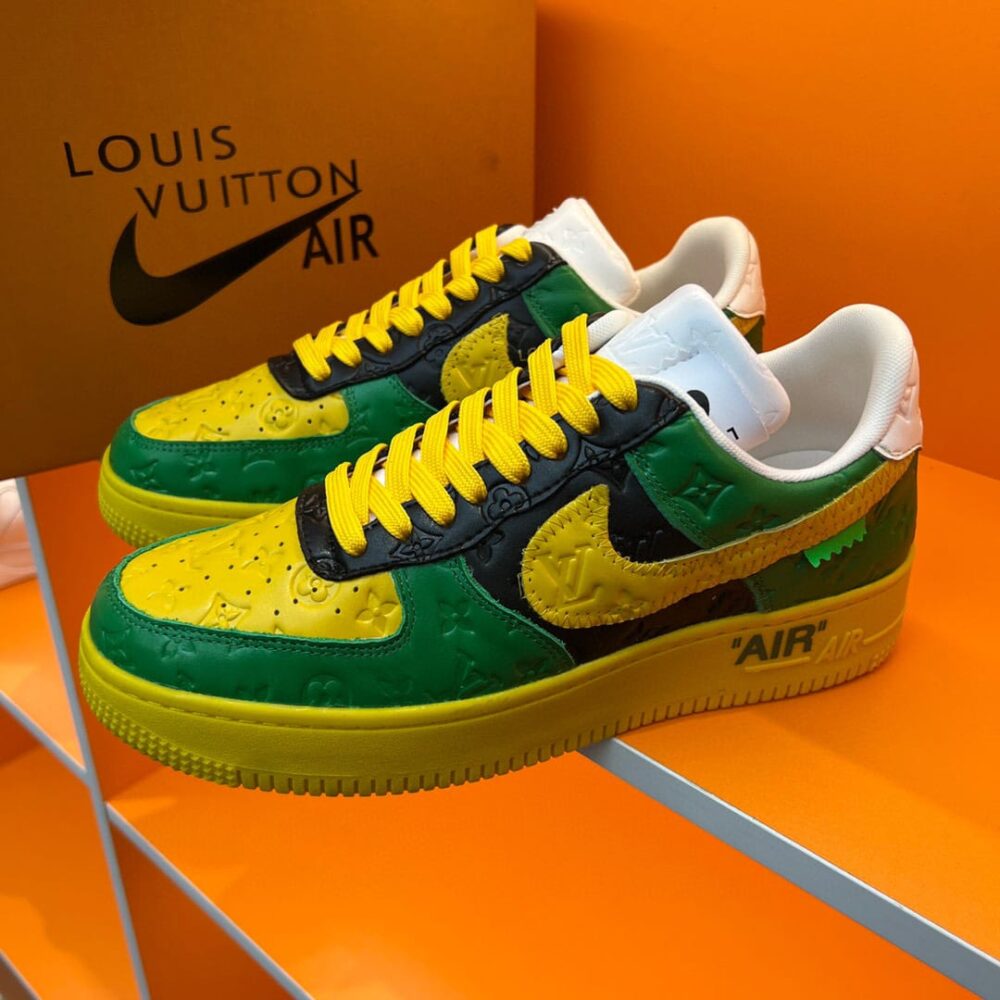 louis vuitton air sneakers 38-44 - yellow/green/black