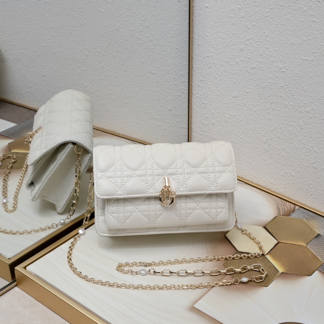 dior quilted mini bag - 20 x 11.5 x 3.5 cm