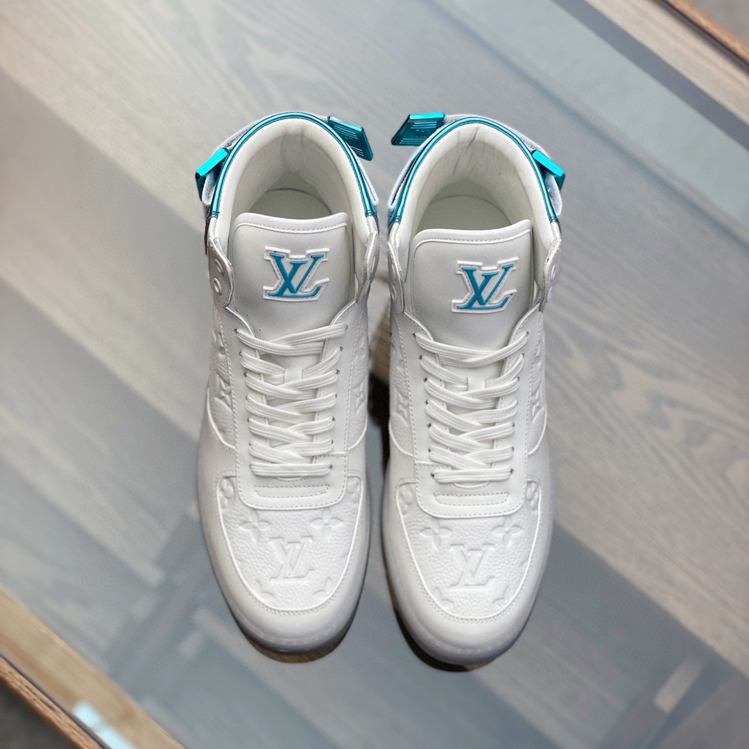 louis vuitton high-top sneakers - size 38-44 - Image 9