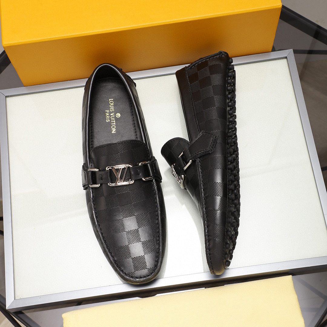louis vuitton black moccasins size 38-44 - Image 9