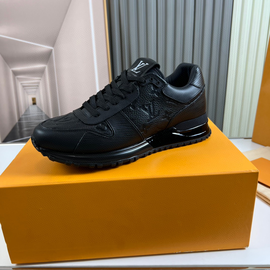 louis vuitton black sneakers size 38-44 - Image 9