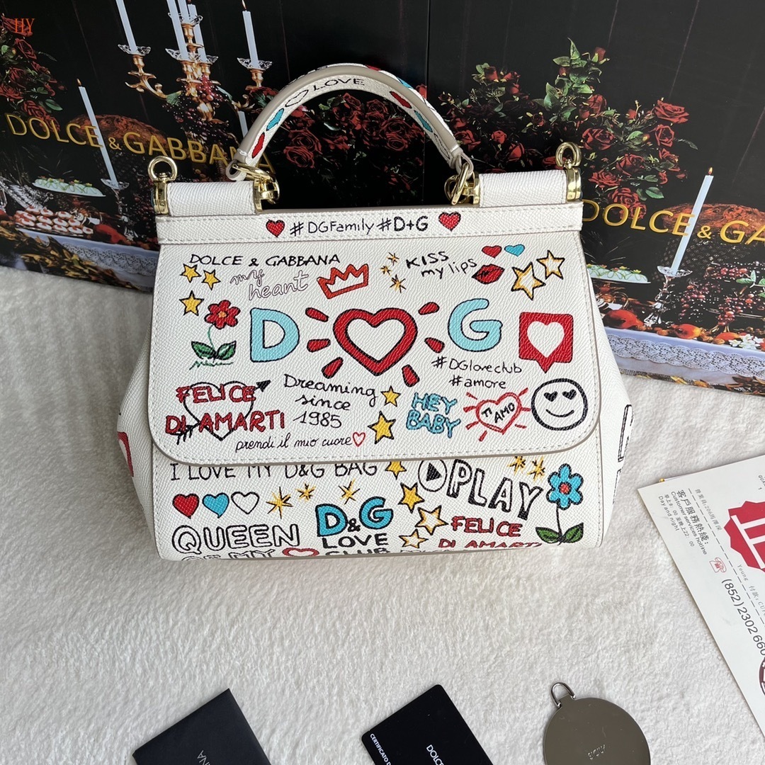dolce & gabbana d&g love bag 25x20x12 cm