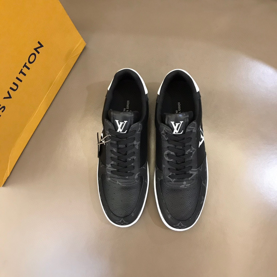 louis vuitton black casual sneakers size 38-44 - Image 4
