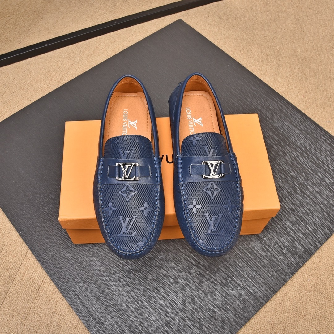 louis vuitton casual loafers size 38-44 - blue - Image 9