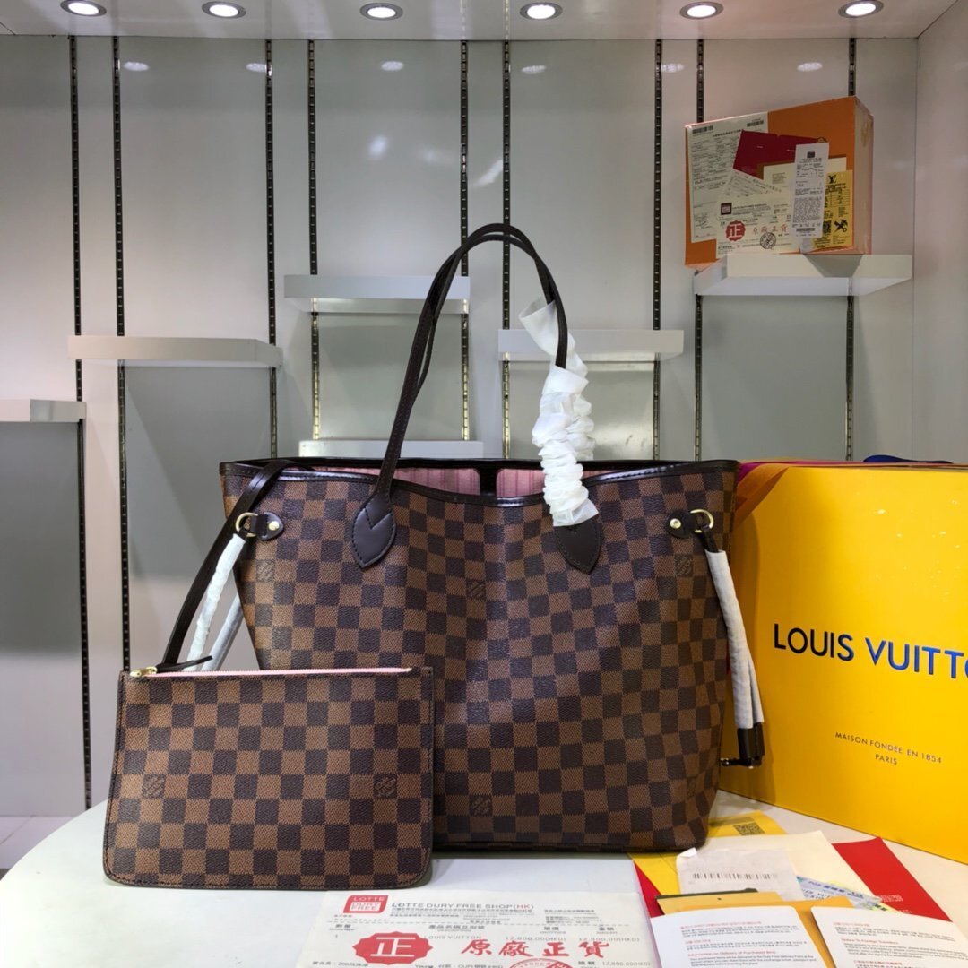 louis vuitton damier ebene tote bag 40/32,118091/081 - Image 9