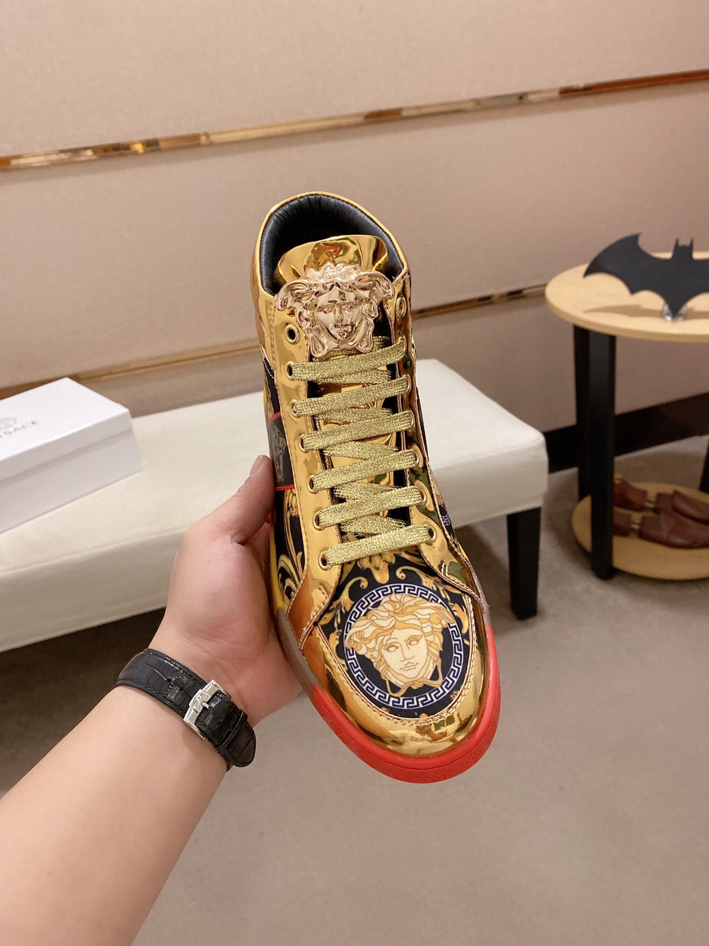 versace high-top sneakers, size 38-44, model 8022230 - Image 9