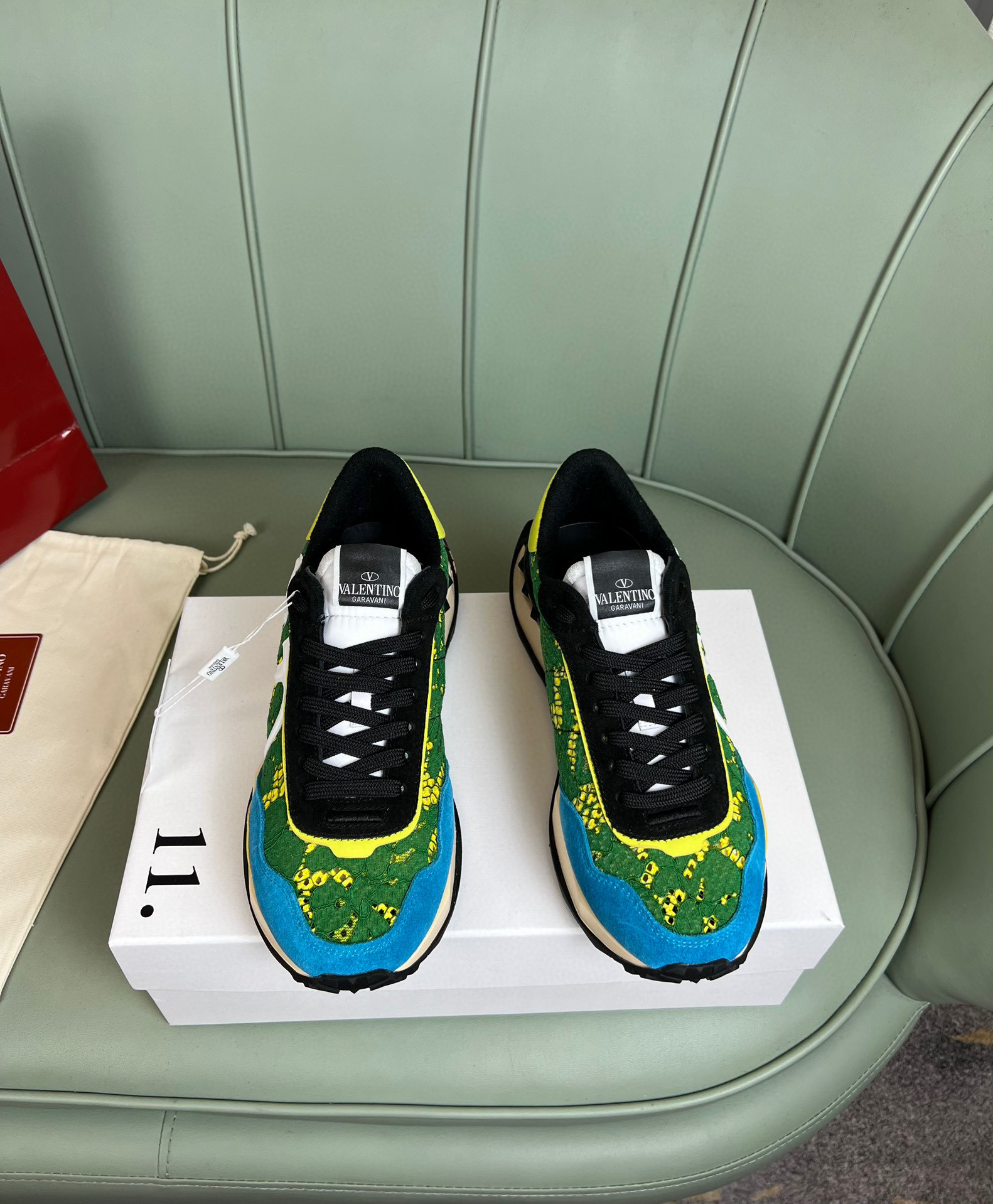valentino unisex sneakers size 35-44 - colorful design - Image 9