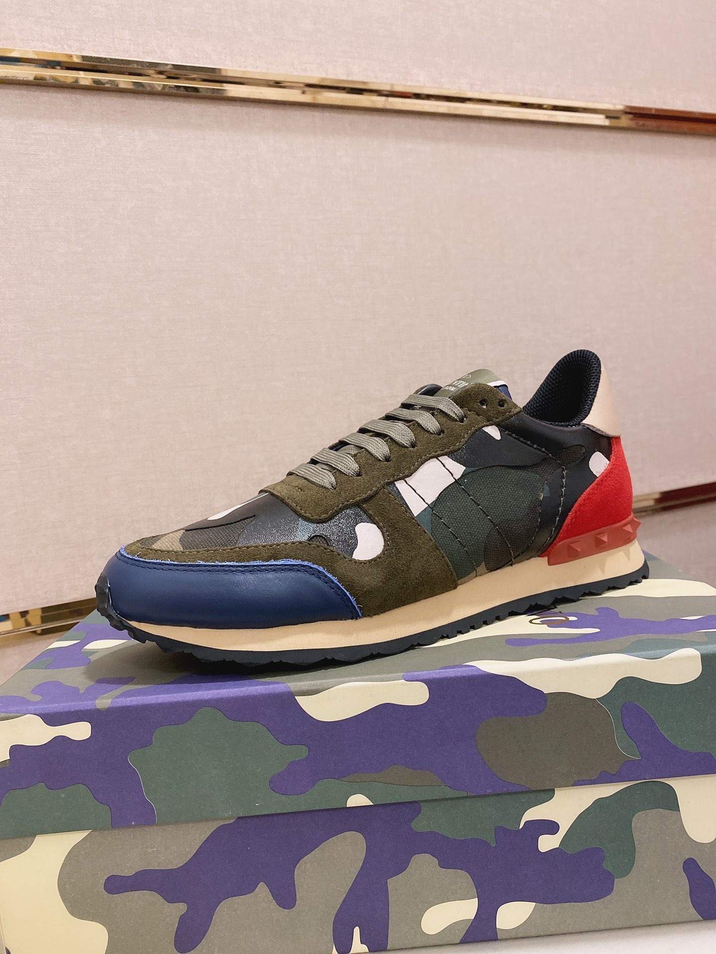 valentino camouflage sneakers 38-44