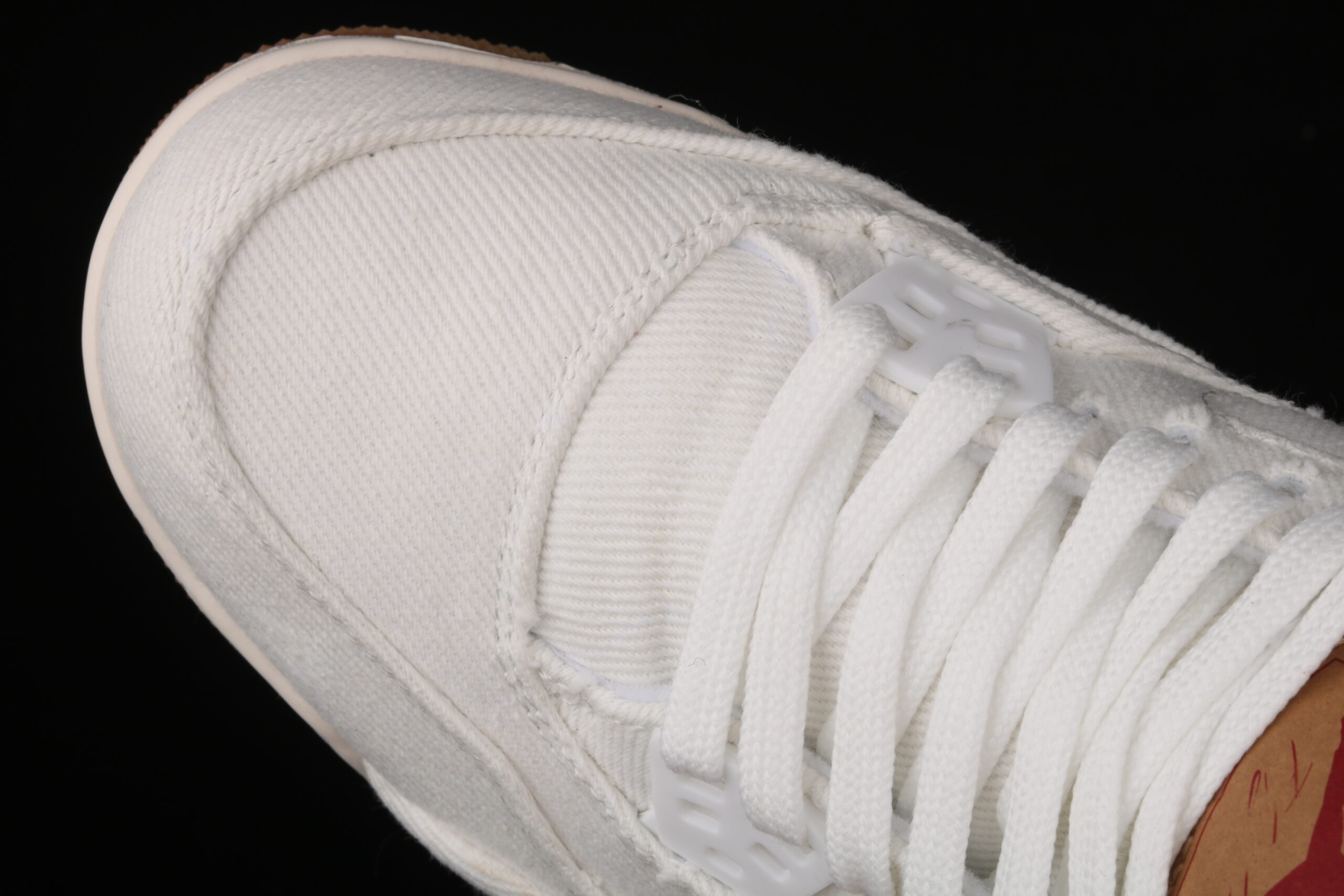 levi's x air jordan 4 retro aj4 denim white ao2571-100 - Image 9