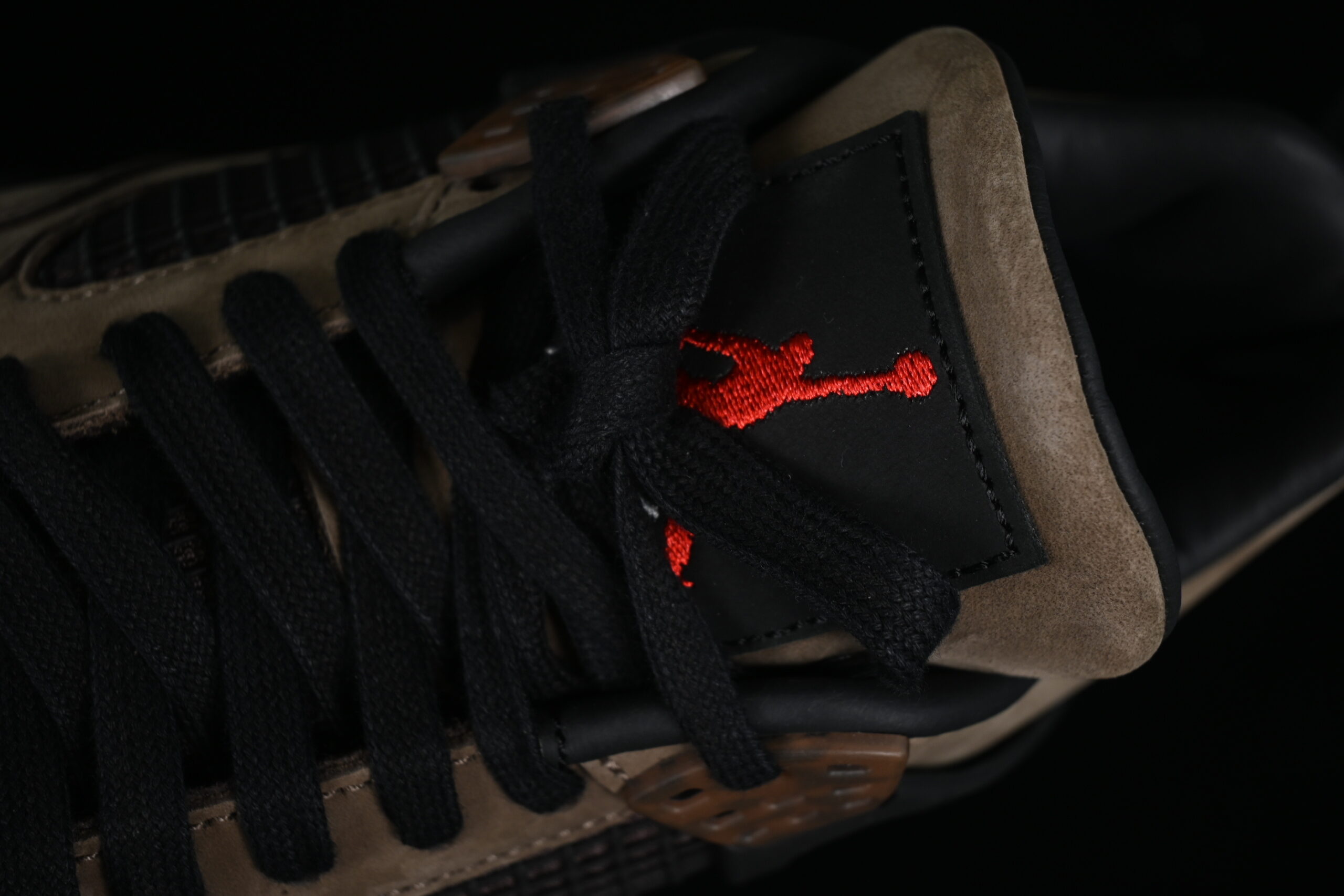 air jordan 4 retro aj4 ts suede brown - gx version - Image 9