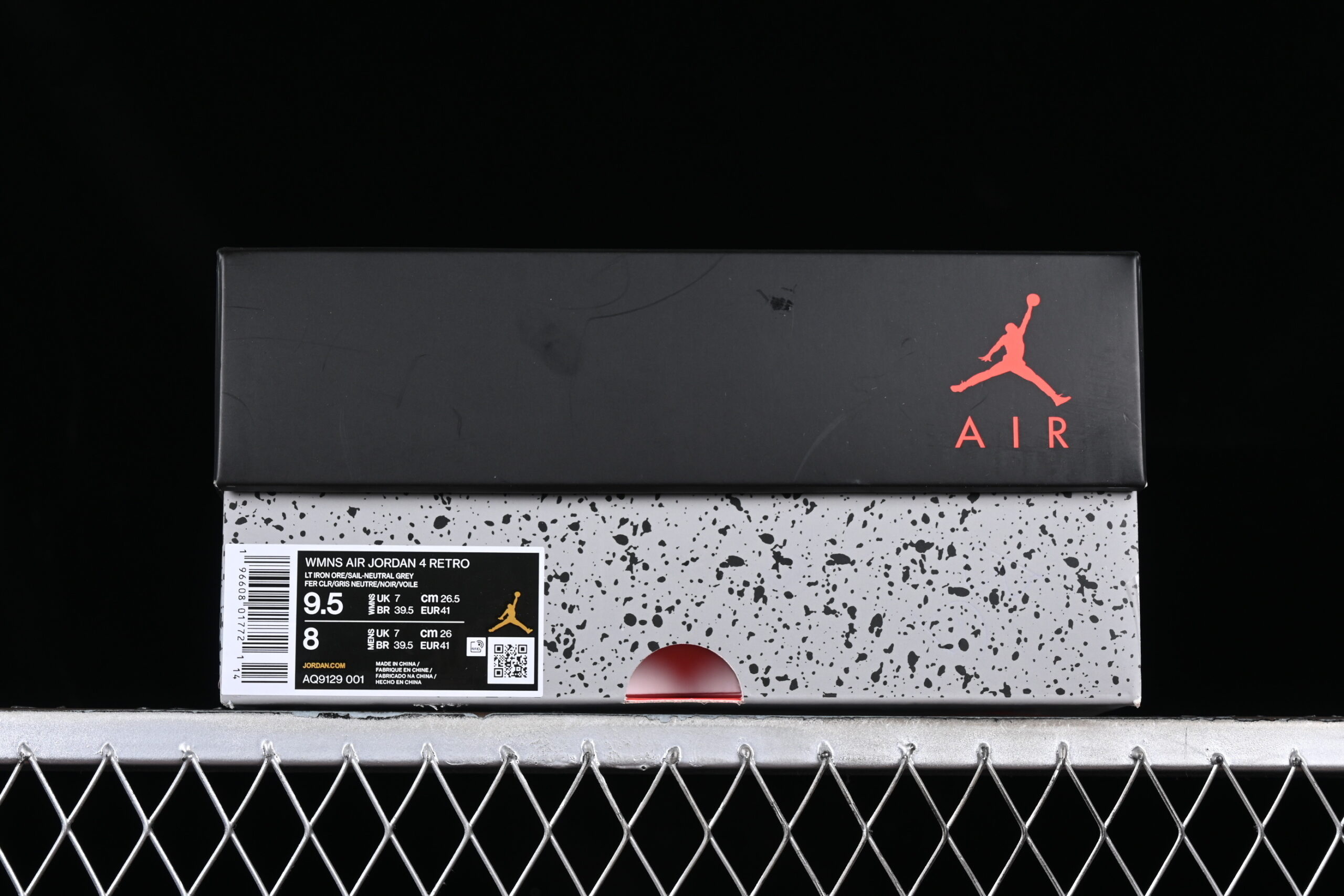 air jordan 4 retro 'frozen moments' aq9129-001 - Image 7