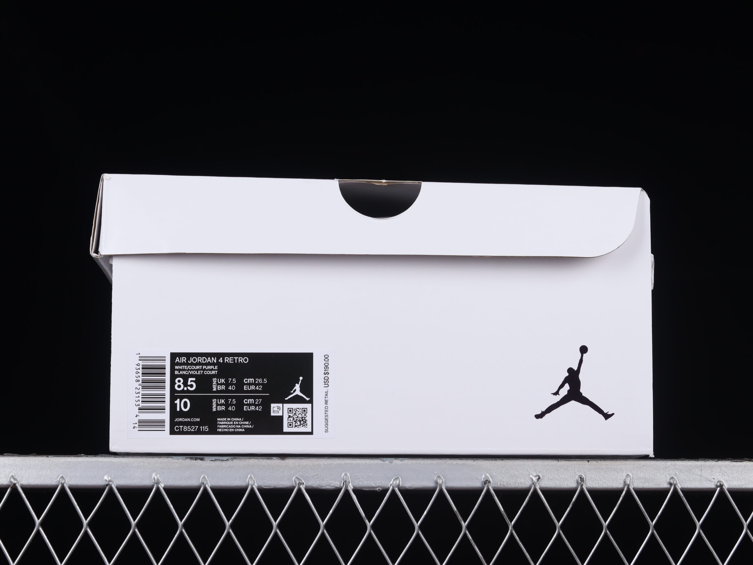 air jordan 4 retro 'court purple' - ct8527-115 - Image 10