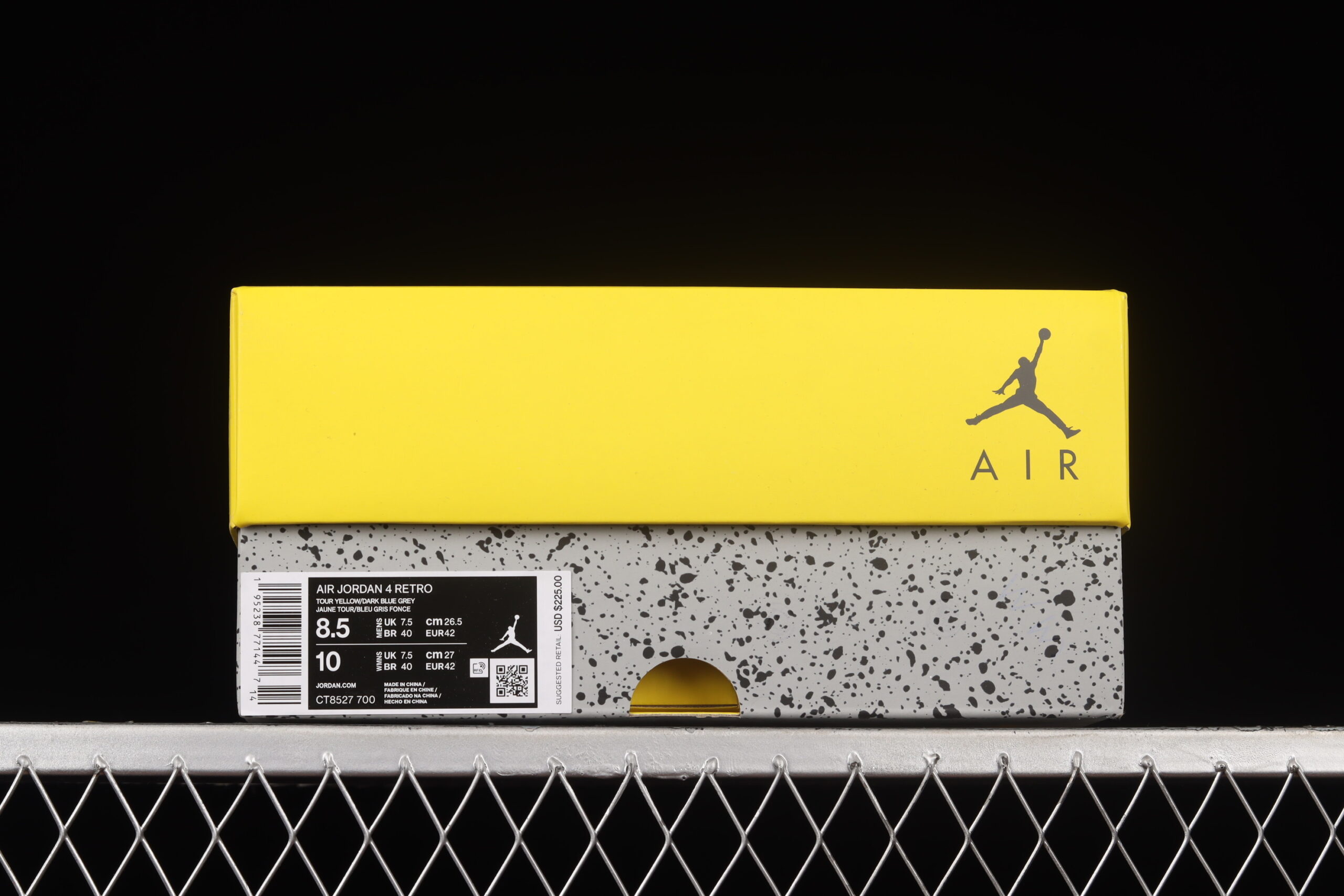 air jordan 4 retro 'lightning' ct8527-700 - yellow/gray - Image 7