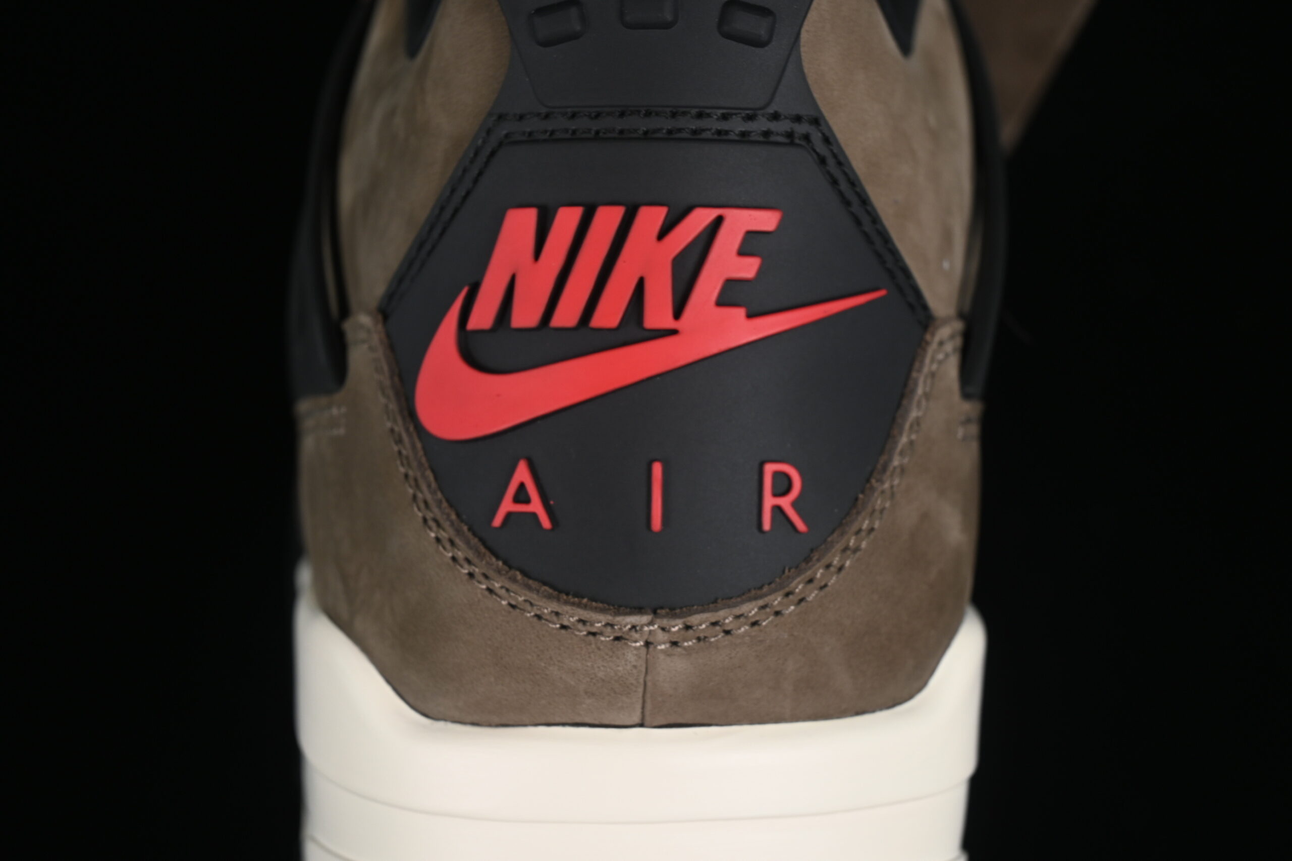 air jordan 4 retro aj4 ts suede brown - gx version - Image 11
