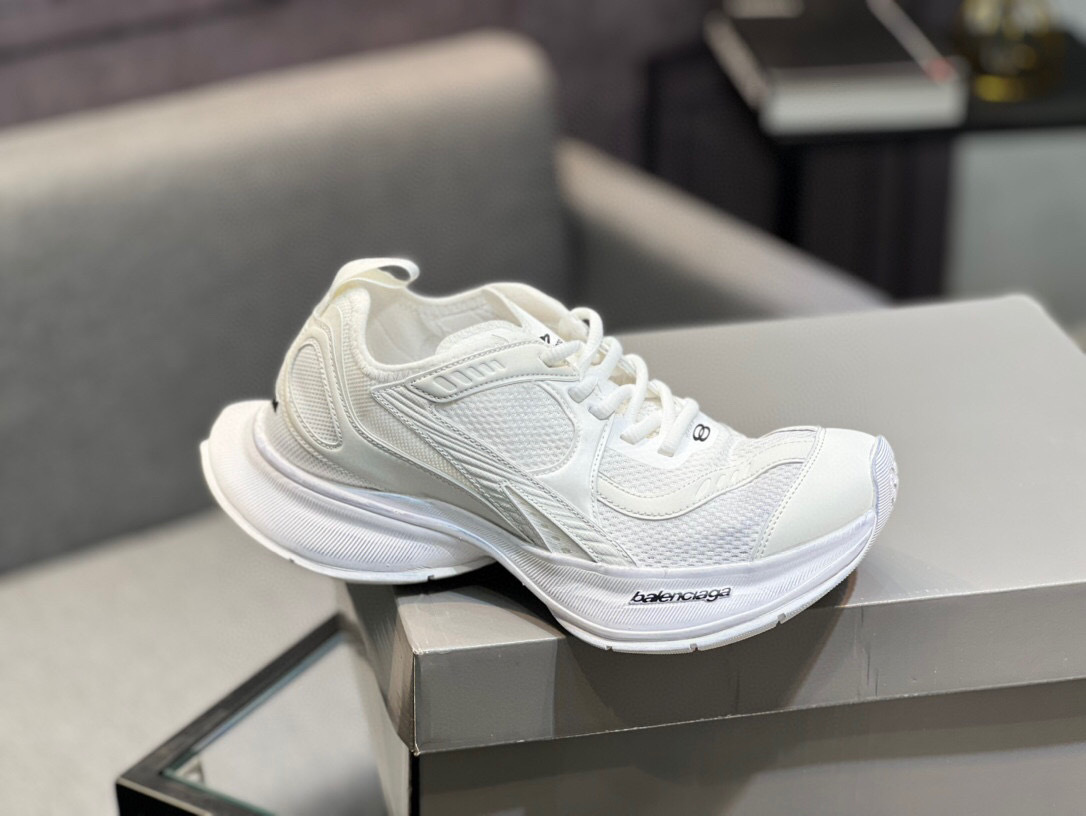 balenciaga white sneakers for couples - sizes 35-44 - Image 11