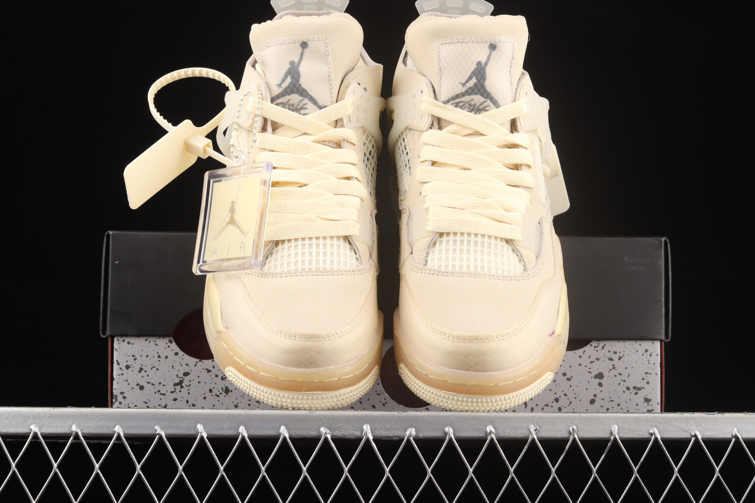 air jordan 4 retro 'cream/sail' cv9388-100 - Image 4