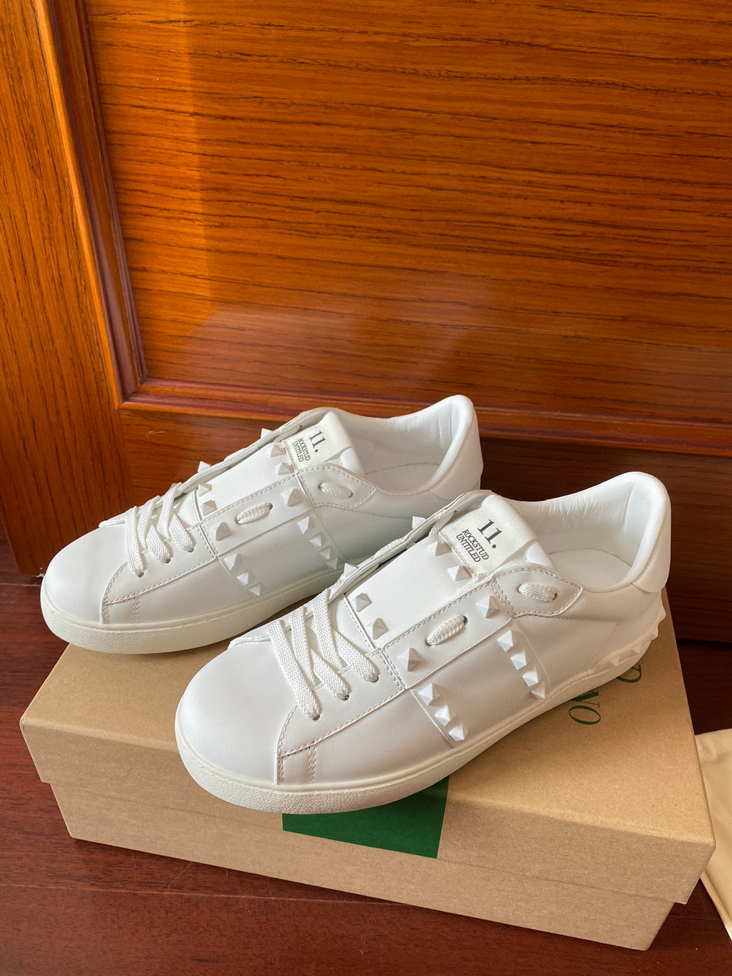 valentino couples sneakers 35-44 with studded design - Image 11