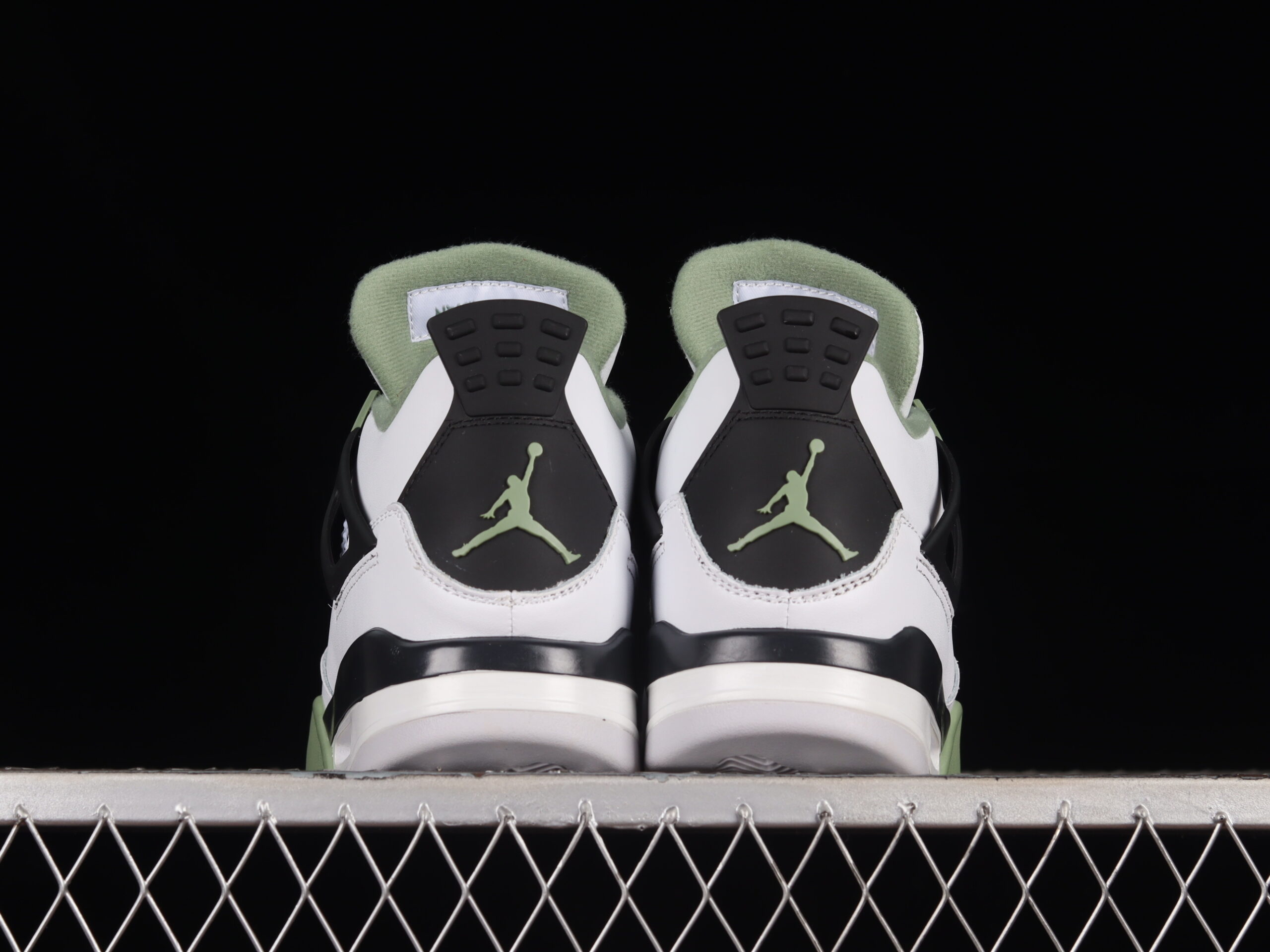 air jordan 4 retro 'seafoam' aj4 white/green aq9129-103 - Image 5