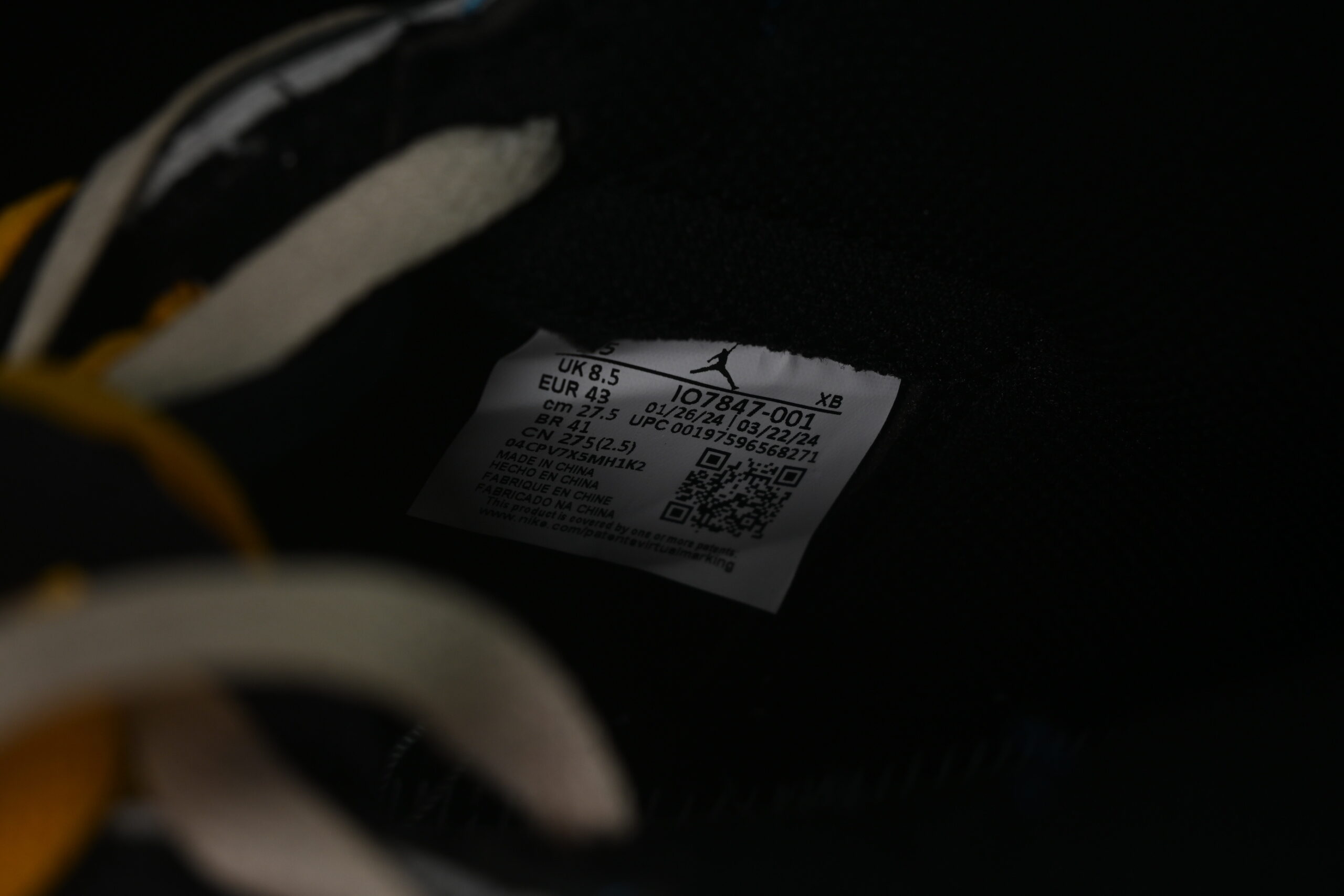 fragment x union x air jordan 1 retro high basketball shoes - Image 12