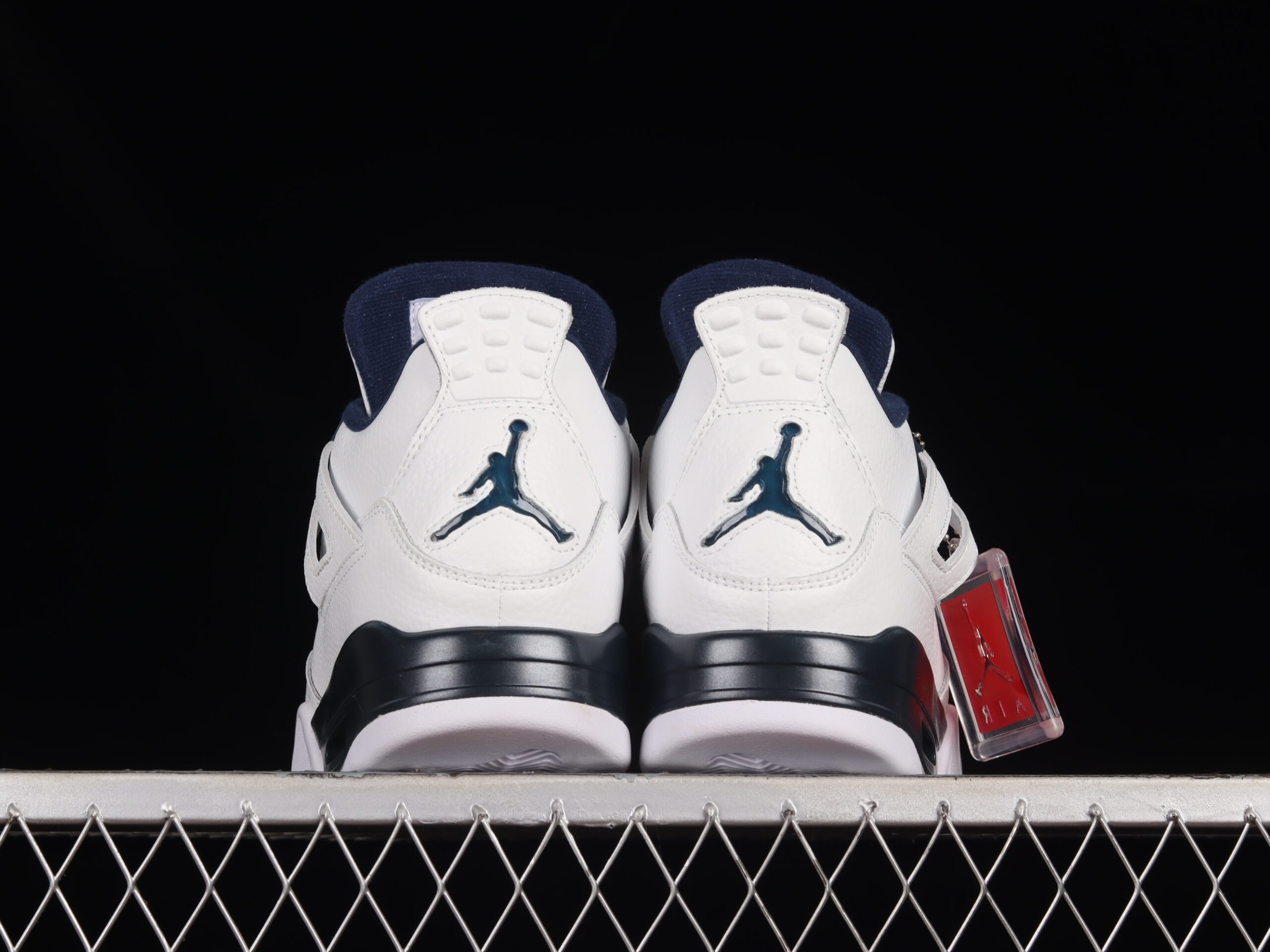 air jordan 4 retro 'columbia' - white/navy - 314254-107 - Image 5