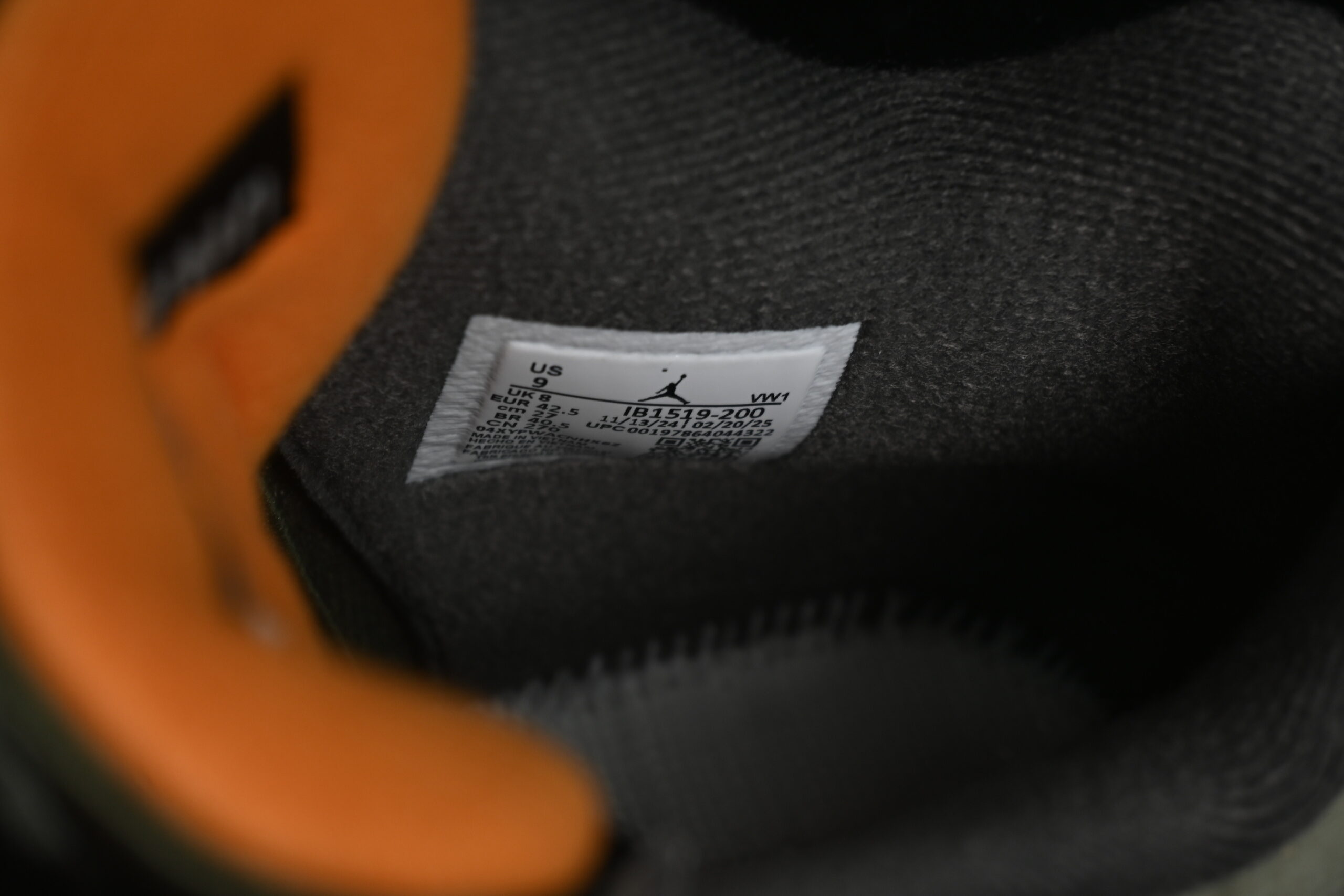 undefeated x air jordan 4 retro og - olive green suede - Image 11